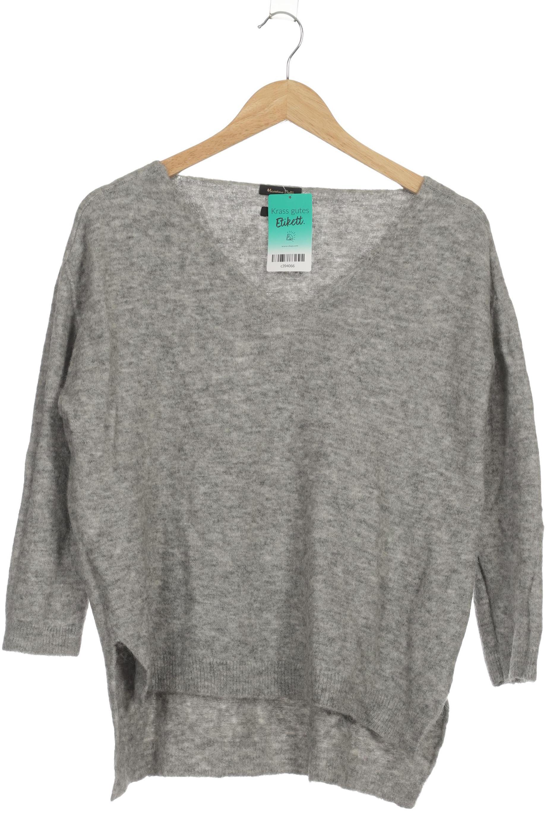 

Massimo Dutti Damen Pullover, grau, Gr.