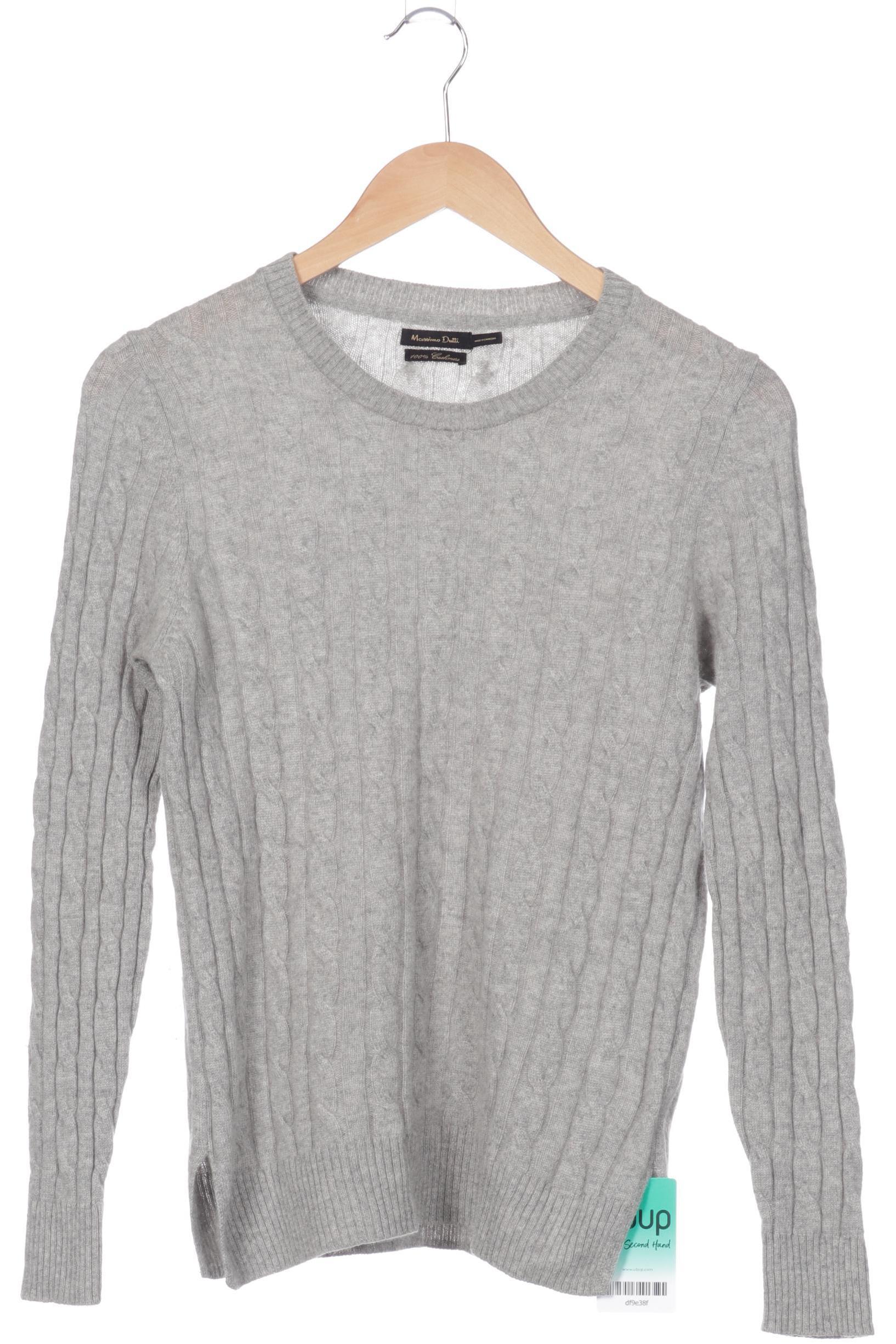 

Massimo Dutti Damen Pullover, grau, Gr.