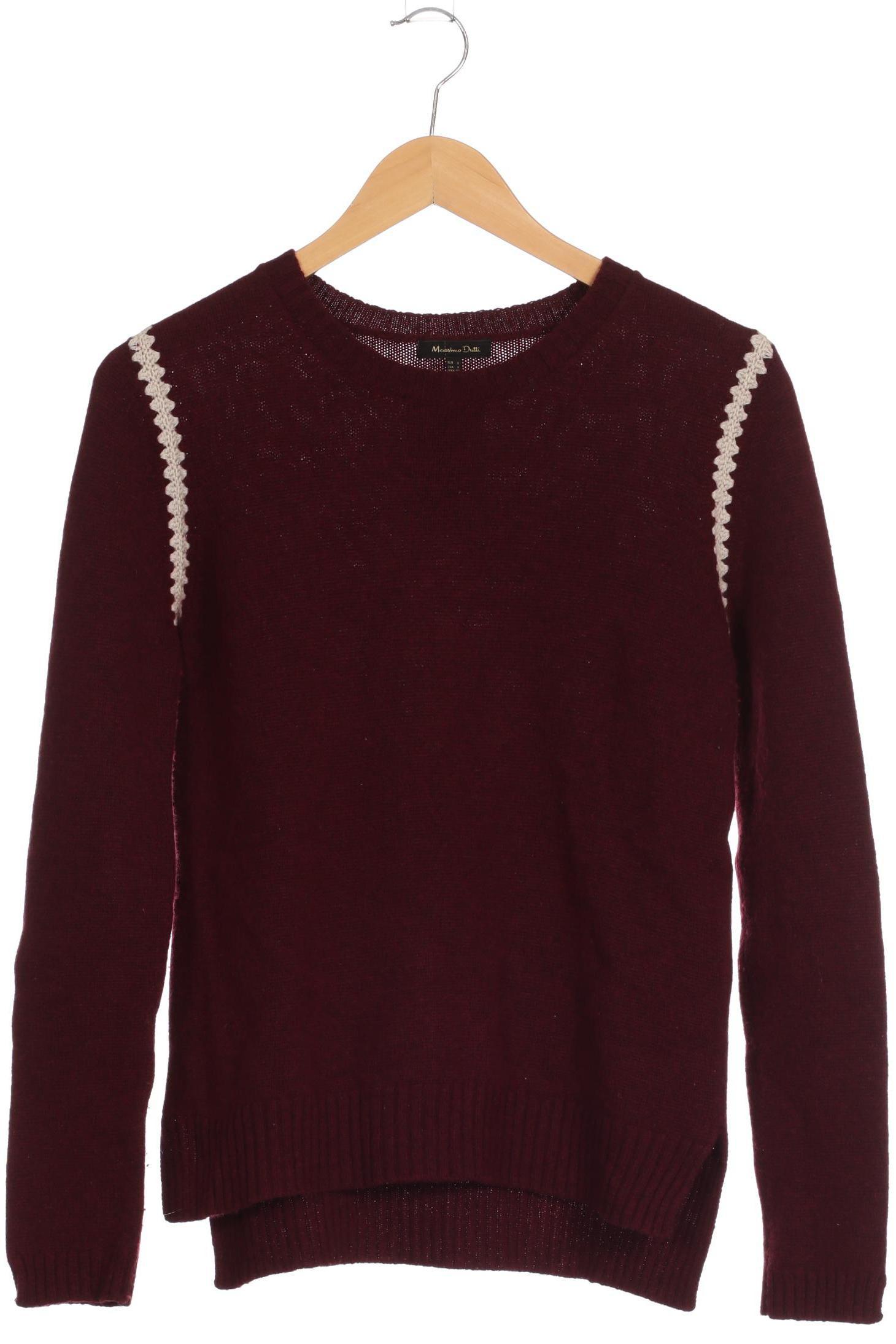 

Massimo Dutti Damen Pullover, rot, Gr.