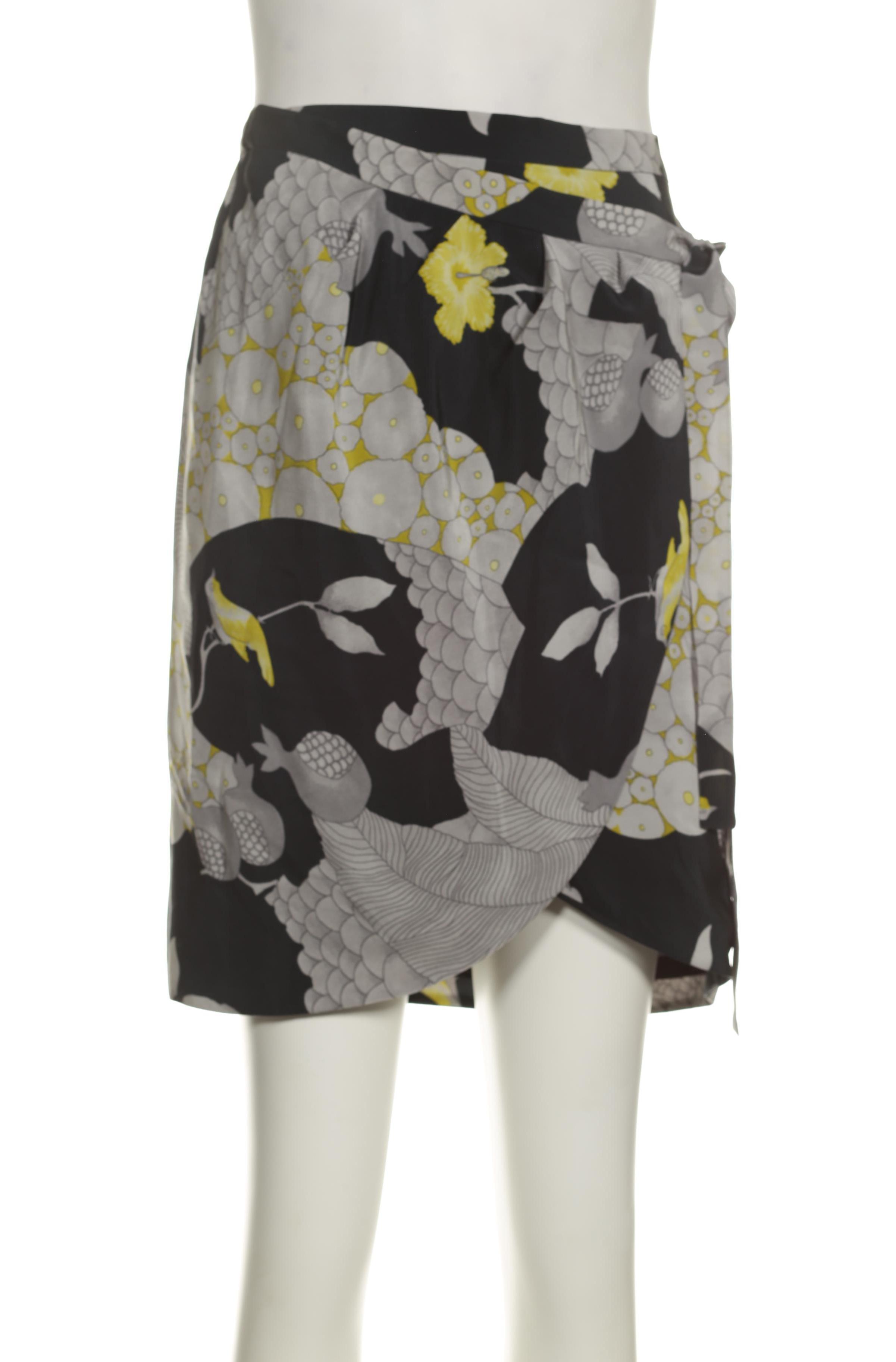 

Massimo Dutti Damen Rock, blau, Gr. 38