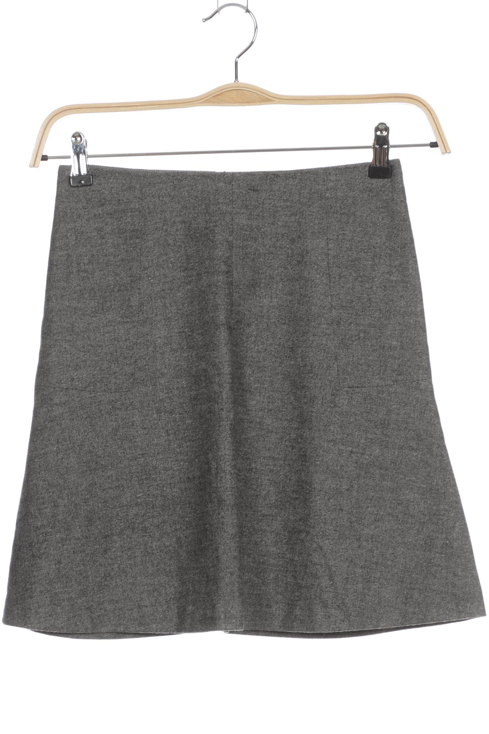 

Massimo Dutti Damen Rock, grau, Gr. 36