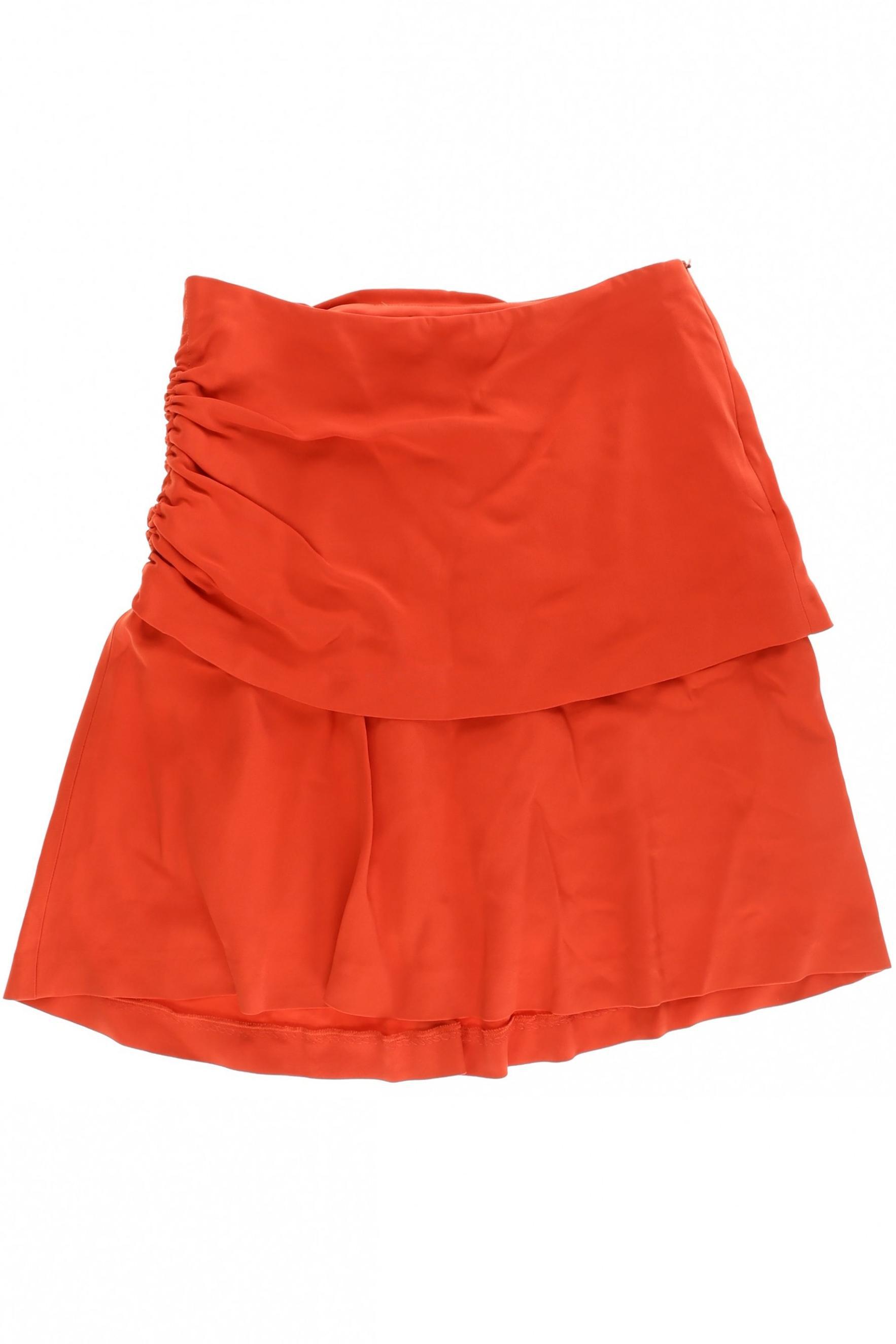 

Massimo Dutti Damen Rock, rot, Gr. 38