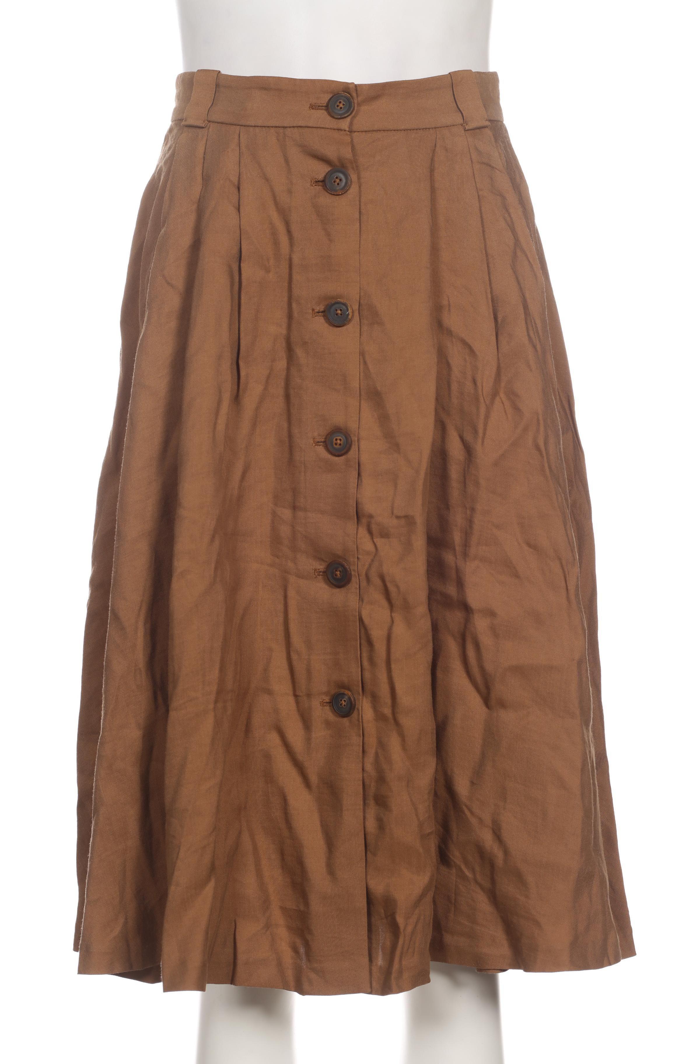 

Massimo Dutti Damen Rock, braun, Gr. 36