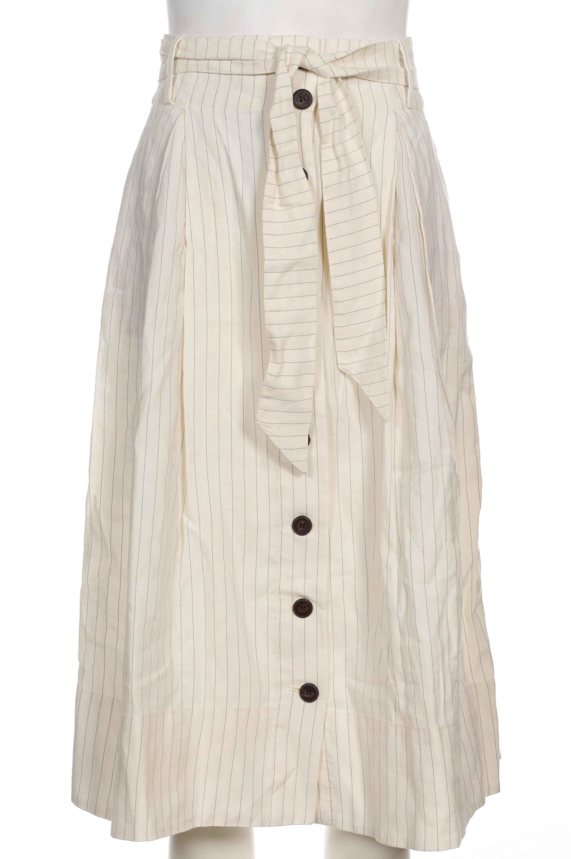 

Massimo Dutti Damen Rock, beige, Gr. 36