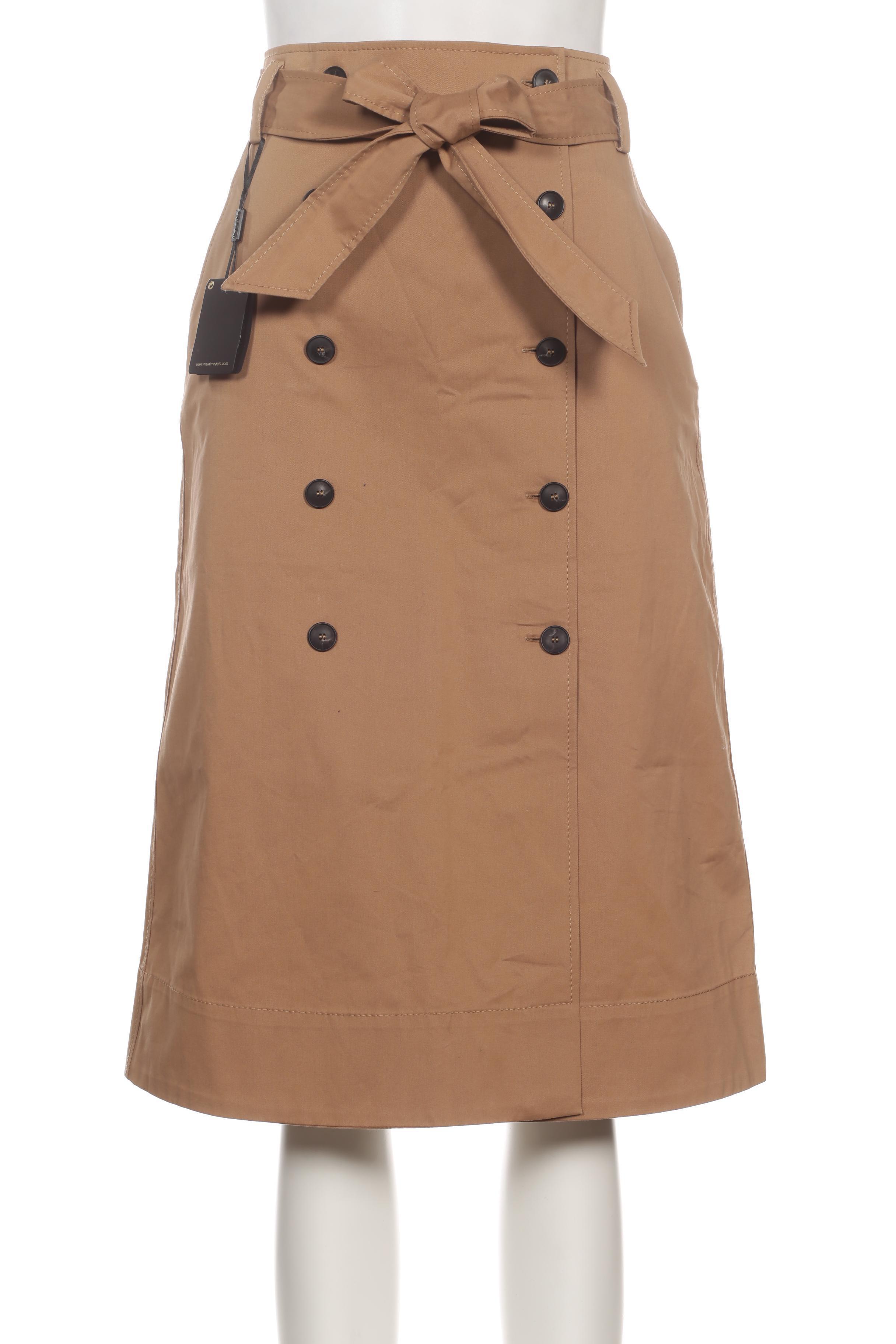 

Massimo Dutti Damen Rock, braun, Gr. 38