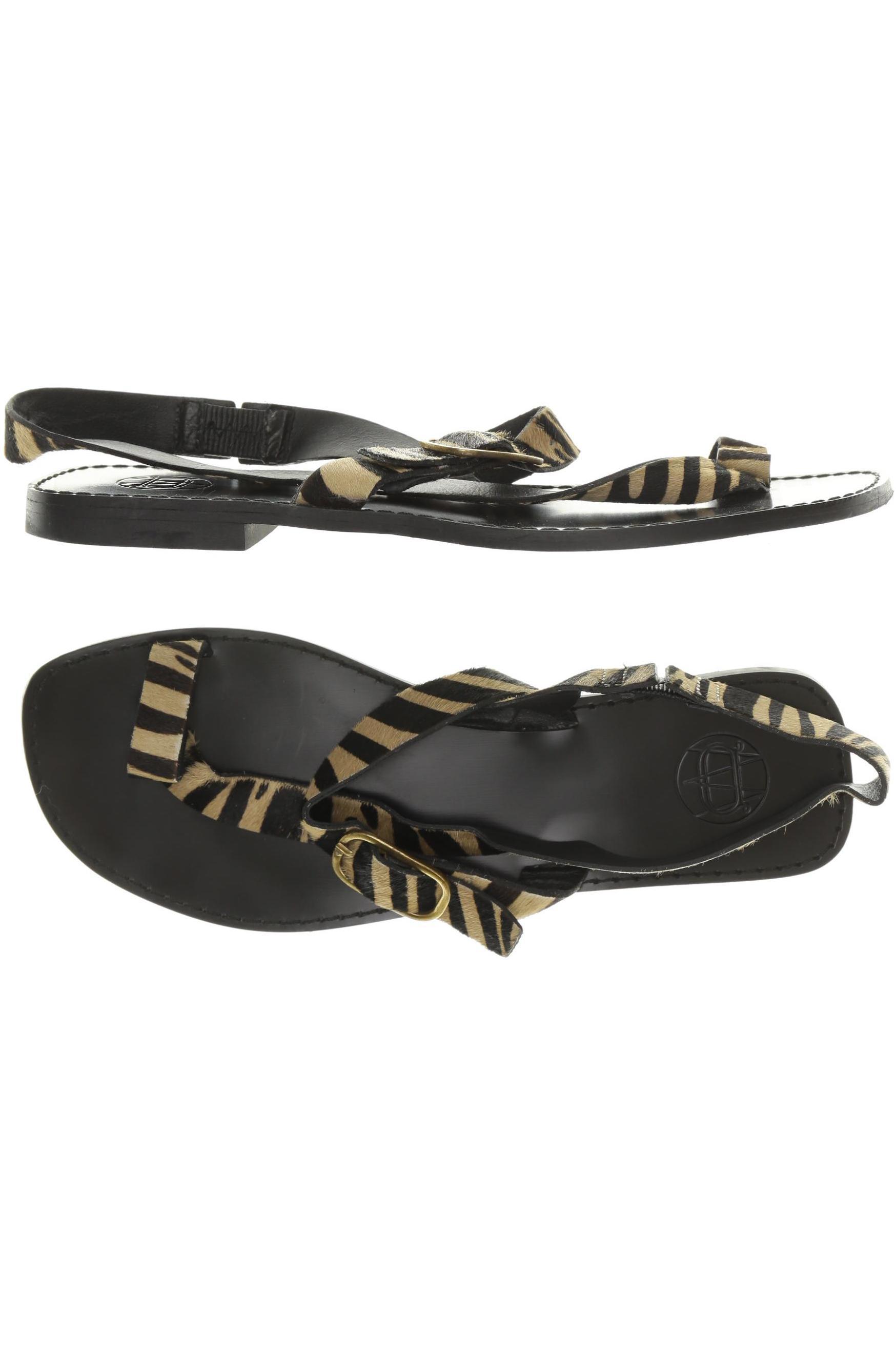 

Massimo Dutti Damen Sandale, braun, Gr. 37