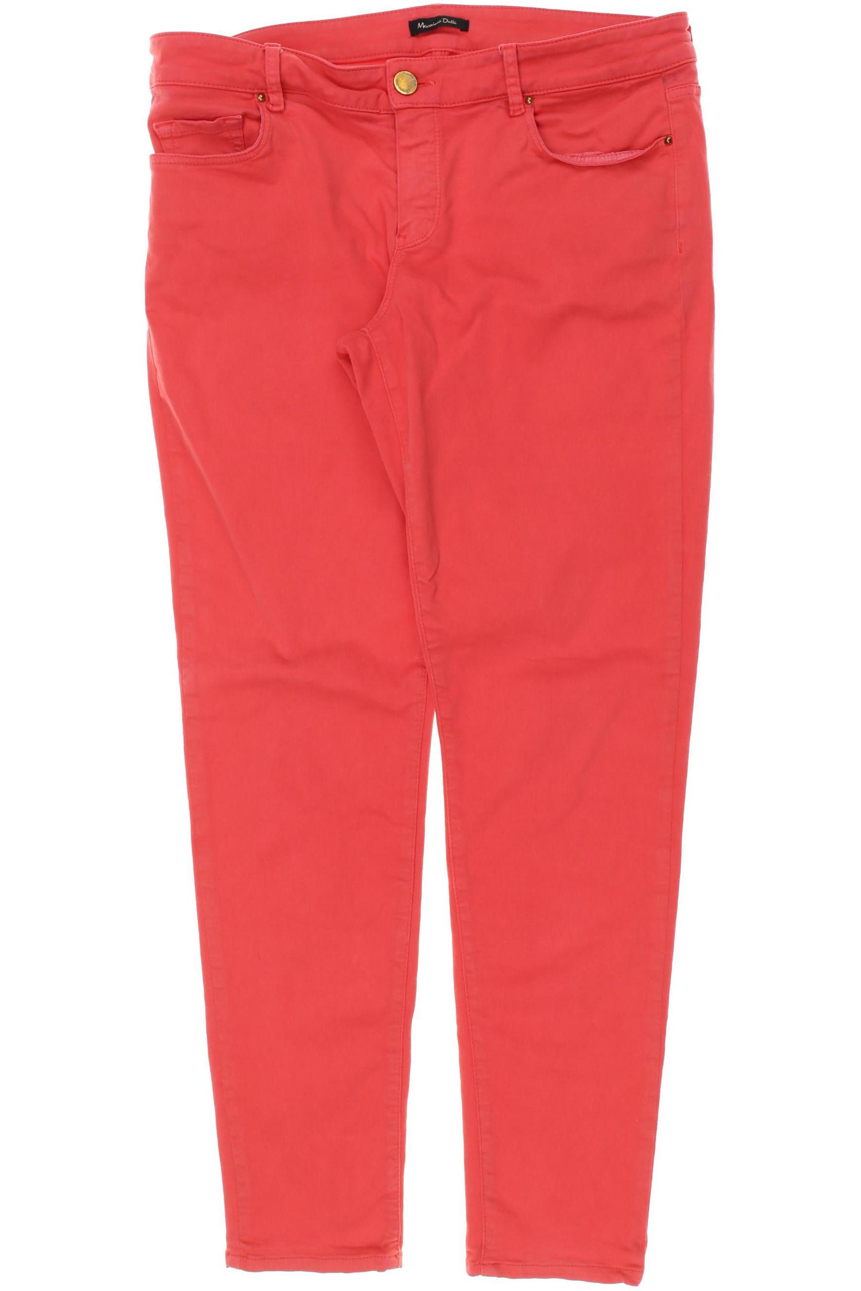 

Massimo Dutti Damen Jeans, rot, Gr. 42