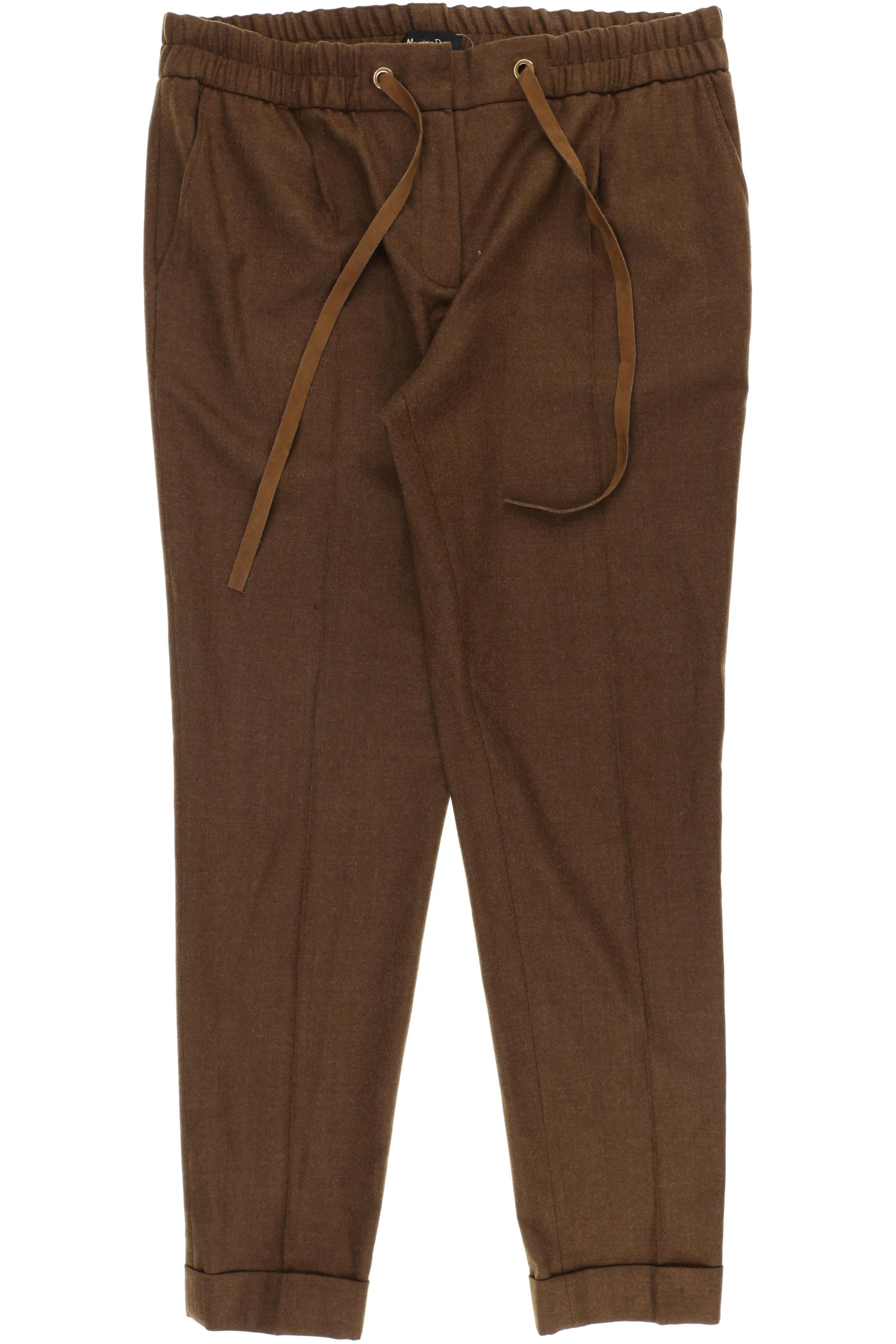 

Massimo Dutti Damen Stoffhose, braun, Gr. 42