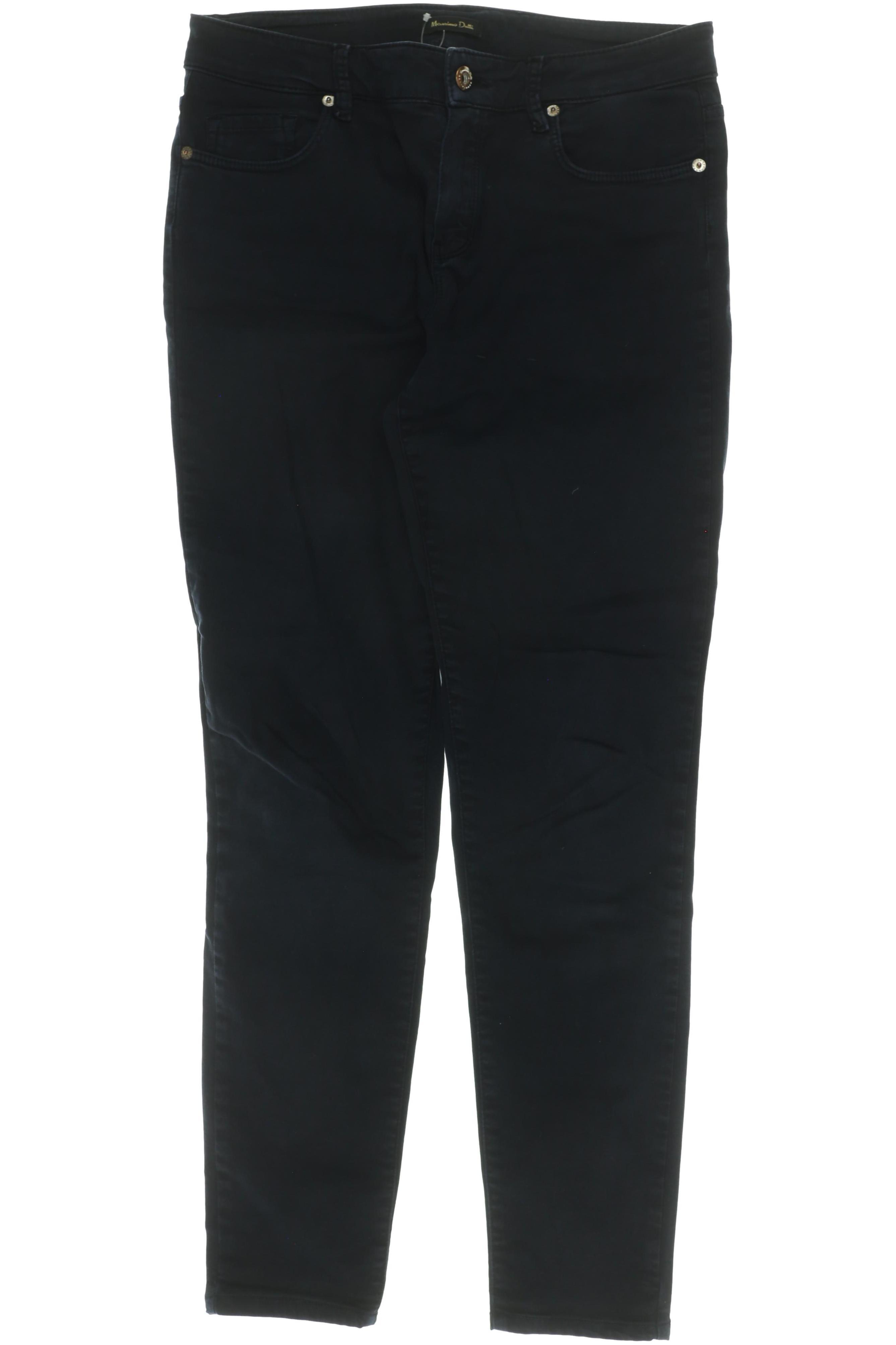 

Massimo Dutti Damen Stoffhose, blau, Gr. 40