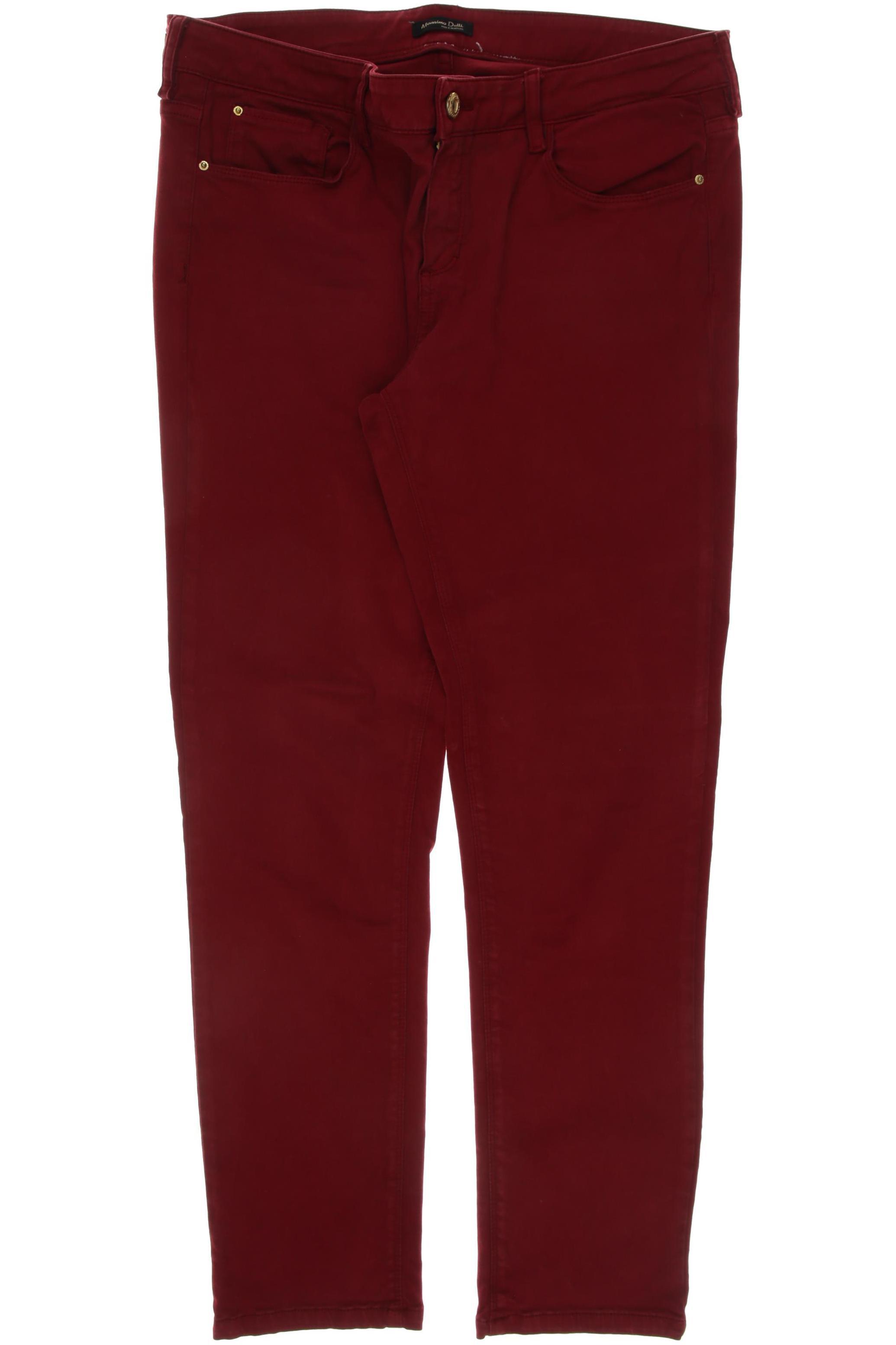 

Massimo Dutti Damen Jeans, rot, Gr. 42
