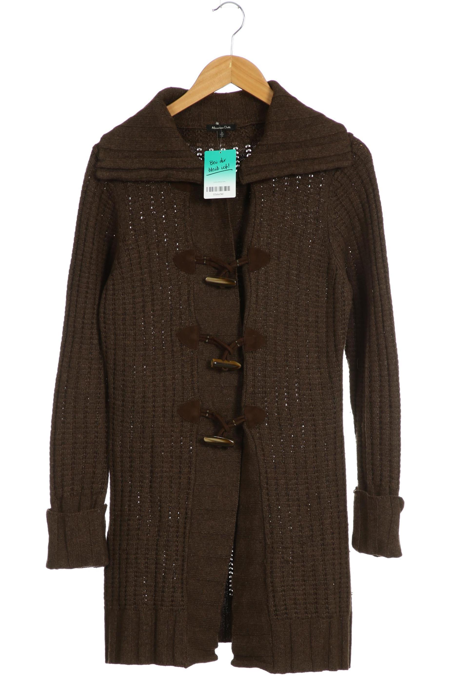 

Massimo Dutti Damen Strickjacke, braun, Gr.