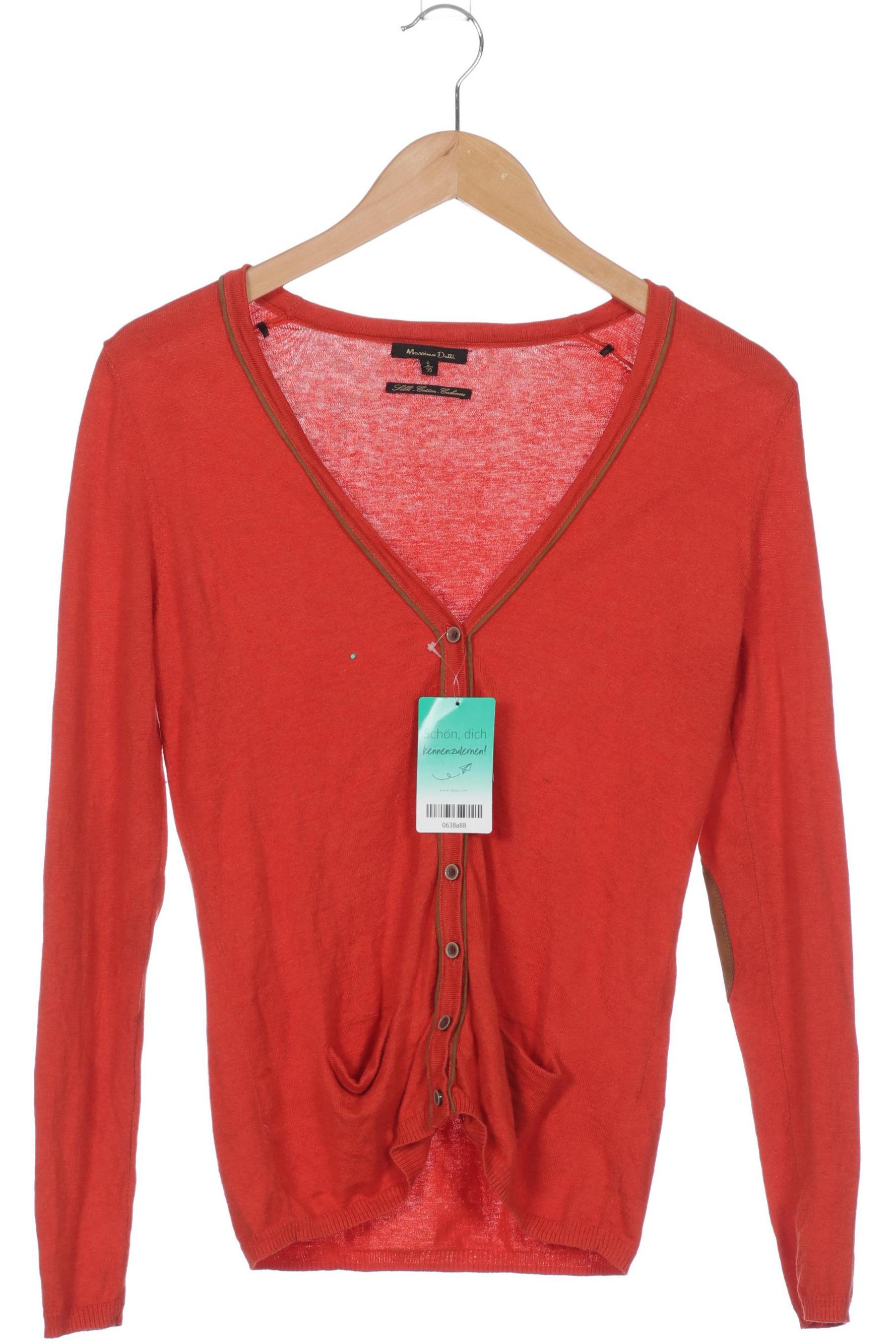 

Massimo Dutti Damen Strickjacke, rot, Gr.