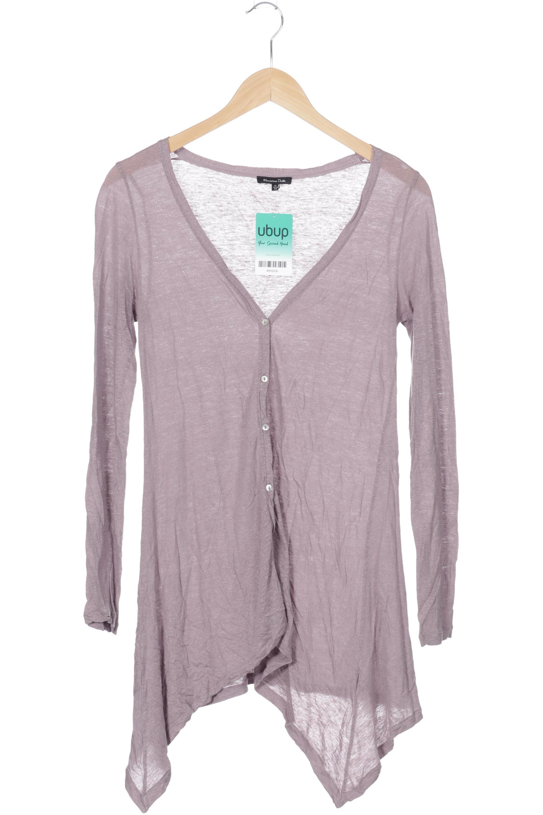 

Massimo Dutti Damen Strickjacke, lila, Gr.