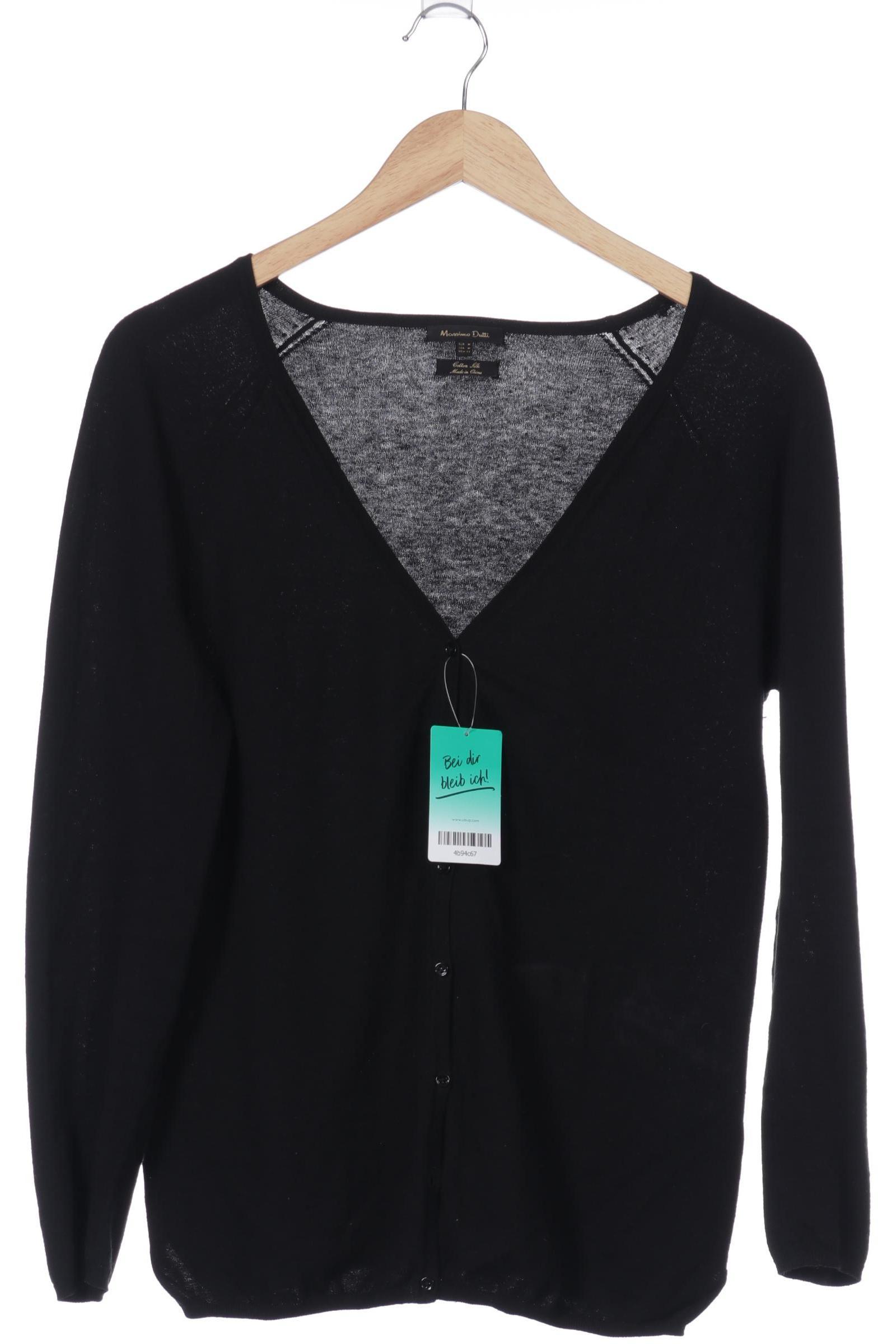 

Massimo Dutti Damen Strickjacke, schwarz, Gr.