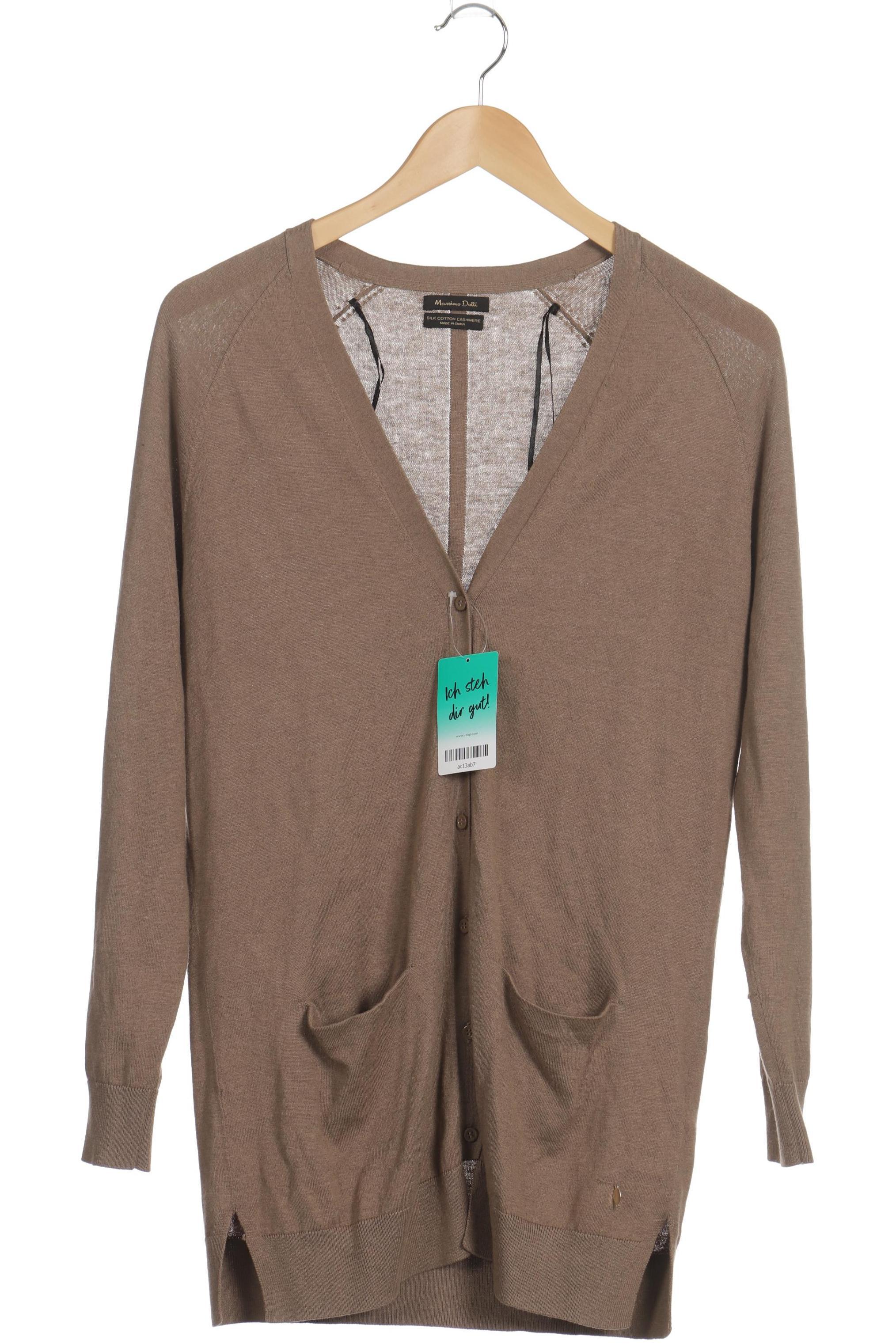 

Massimo Dutti Damen Strickjacke, braun, Gr.