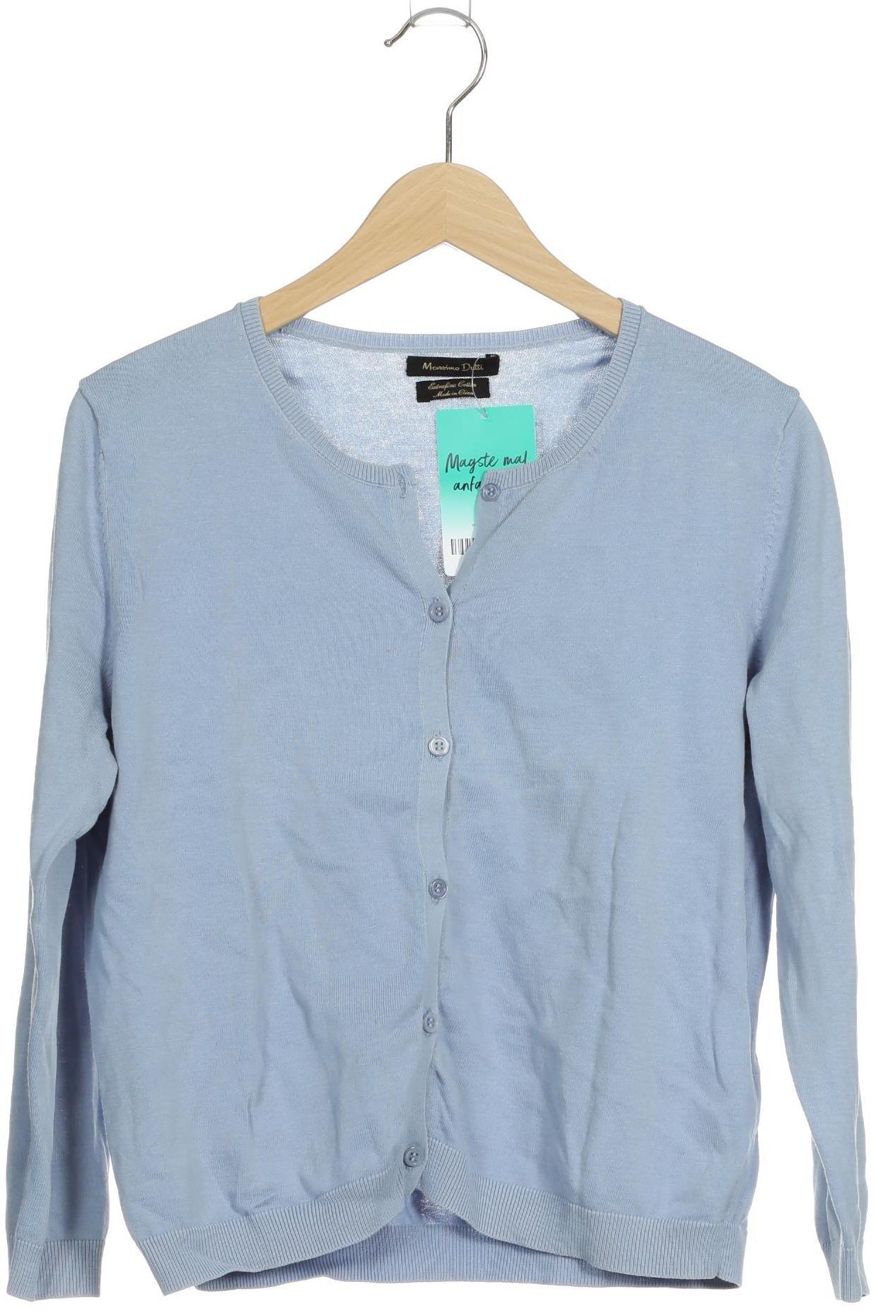 

Massimo Dutti Damen Strickjacke, blau, Gr.