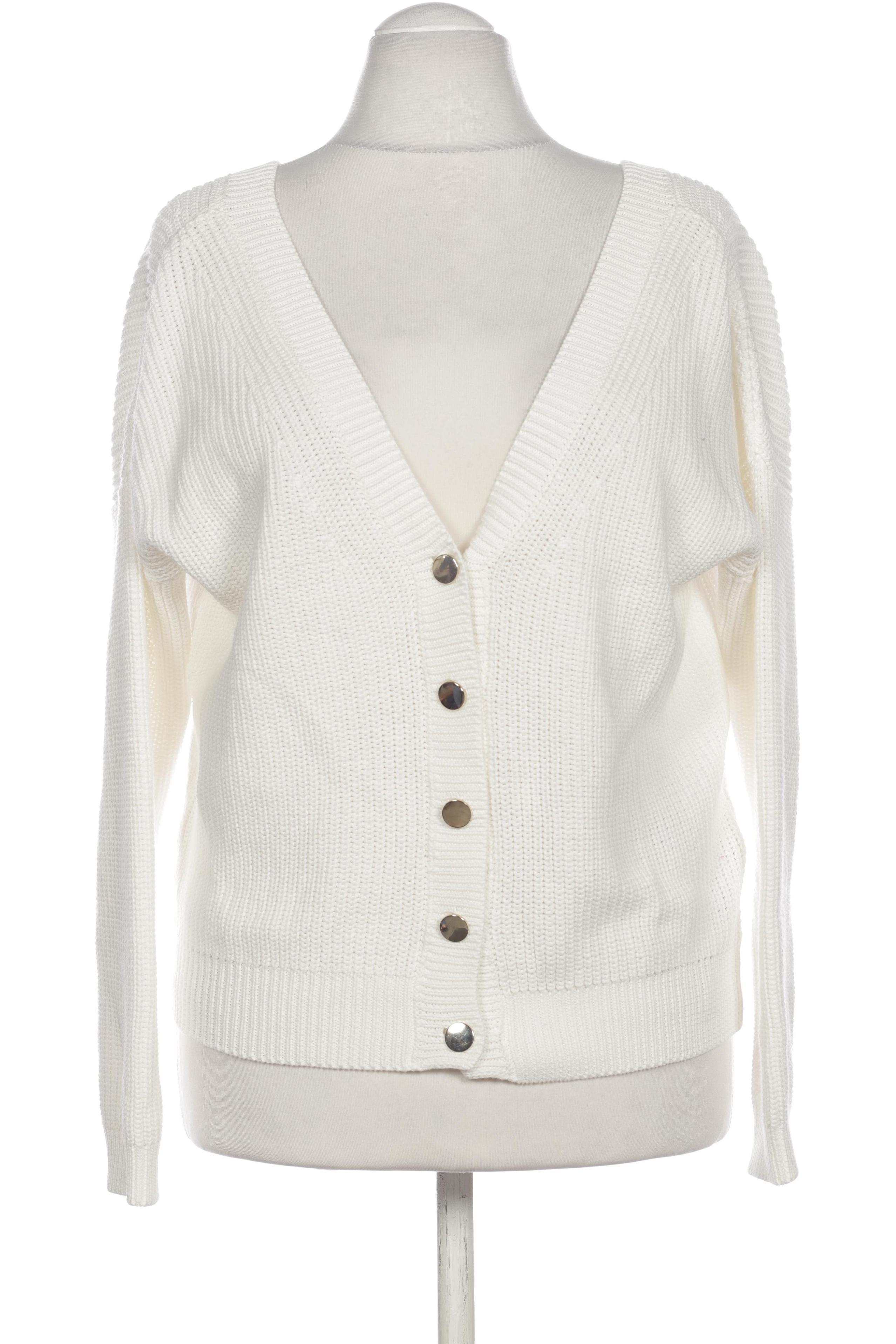 

Massimo Dutti Damen Strickjacke, weiß, Gr.