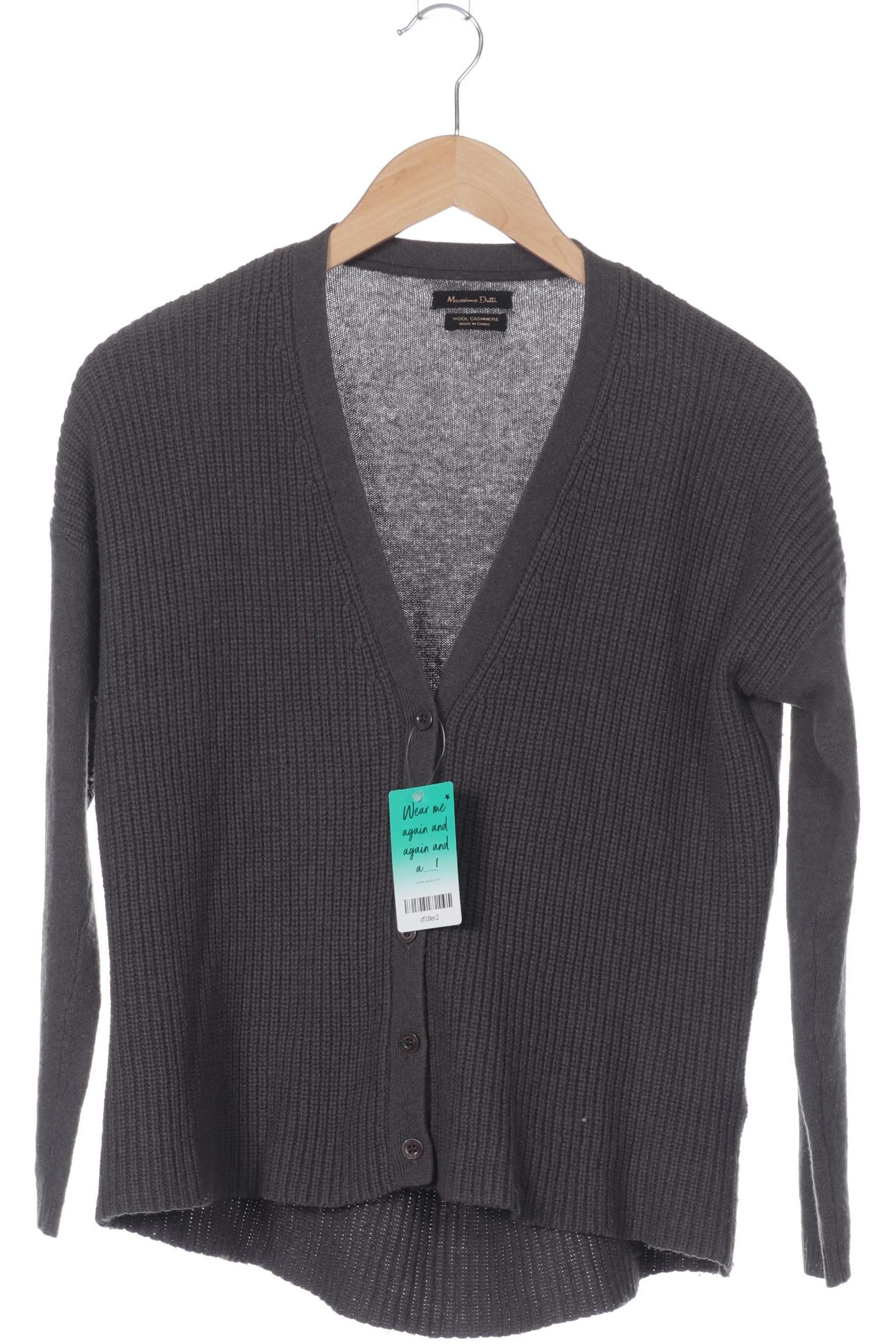 

Massimo Dutti Damen Strickjacke, grau, Gr.