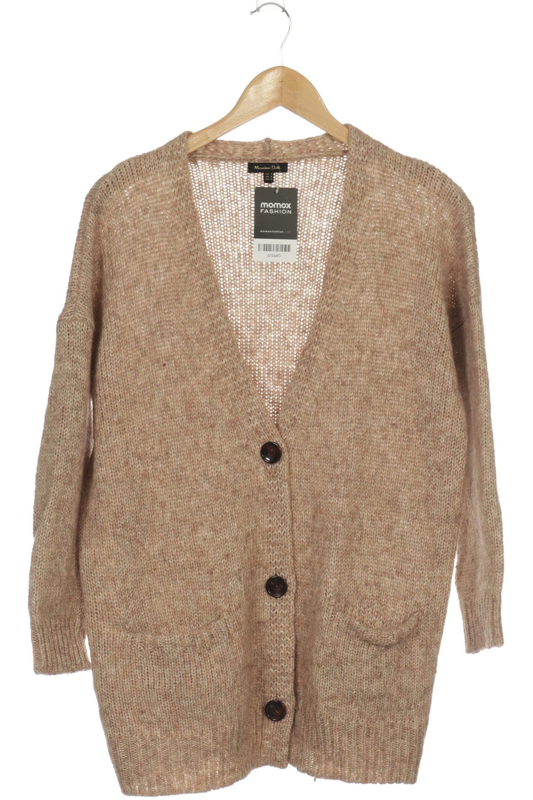 

Massimo Dutti Damen Strickjacke, beige, Gr.