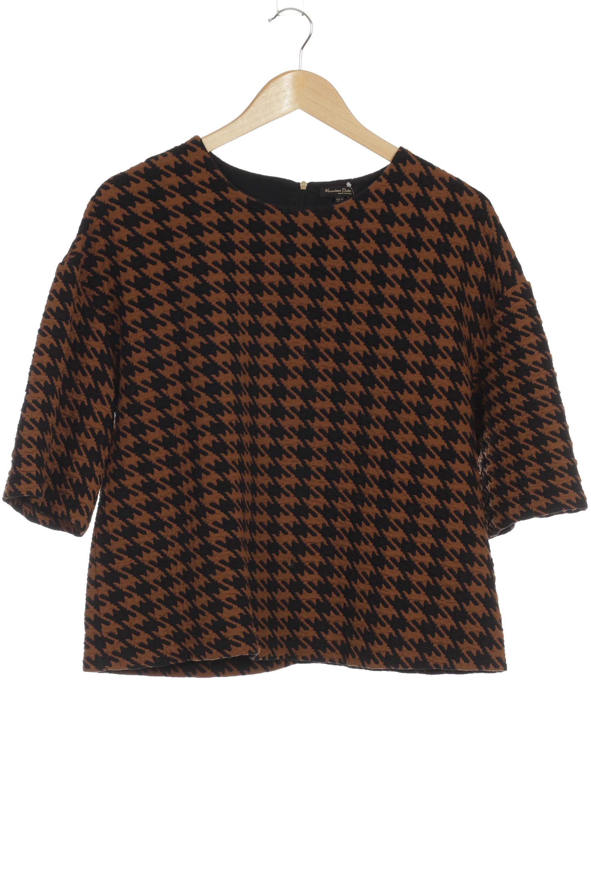 

Massimo Dutti Damen Pullover, braun, Gr.