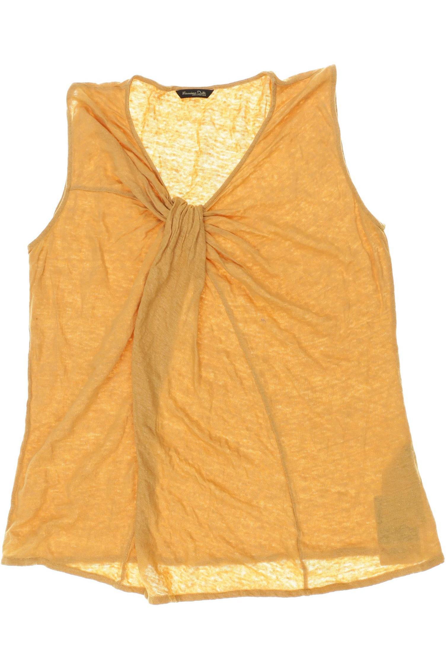 

Massimo Dutti Damen T-Shirt, orange, Gr.