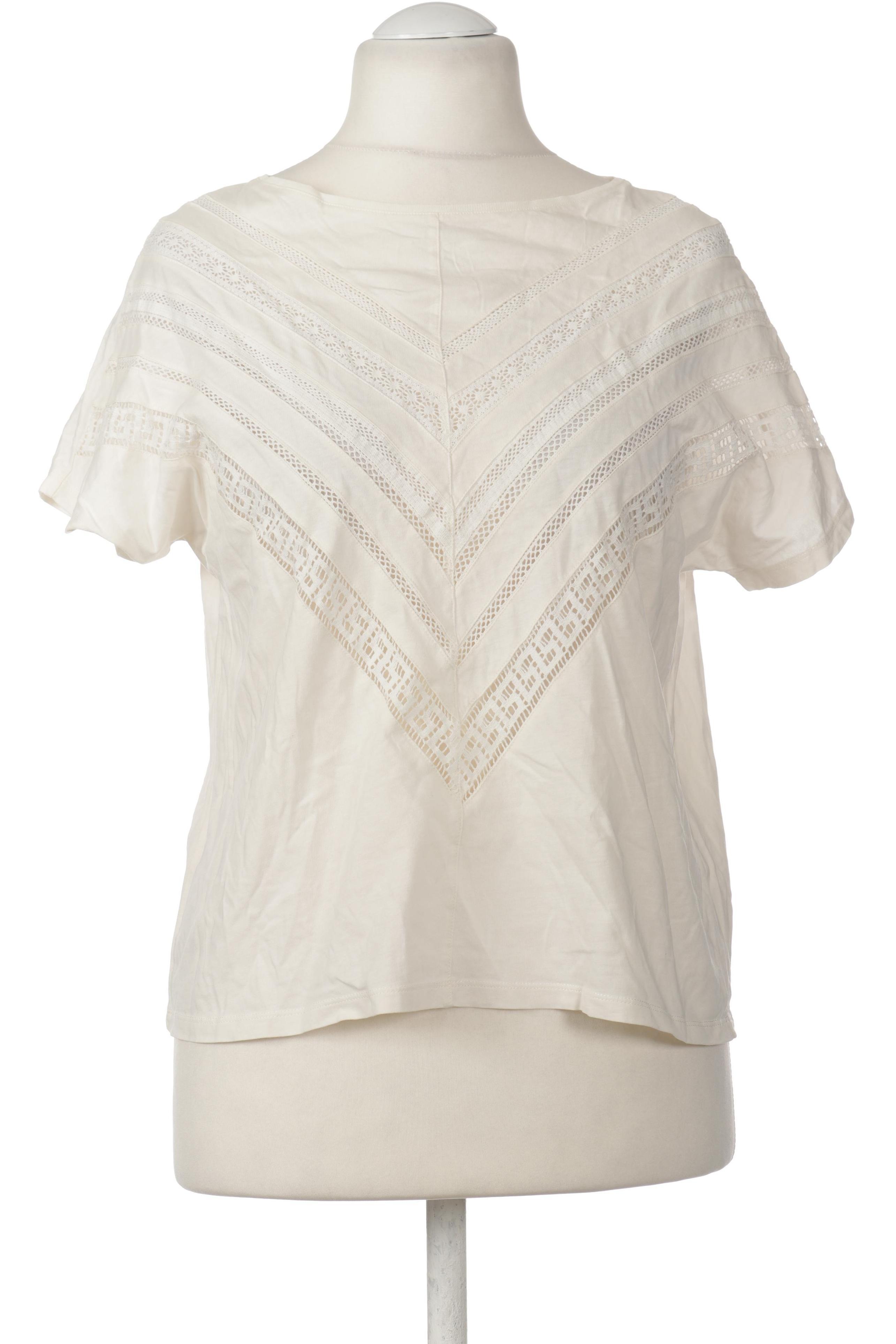 

Massimo Dutti Damen T-Shirt, weiß, Gr.