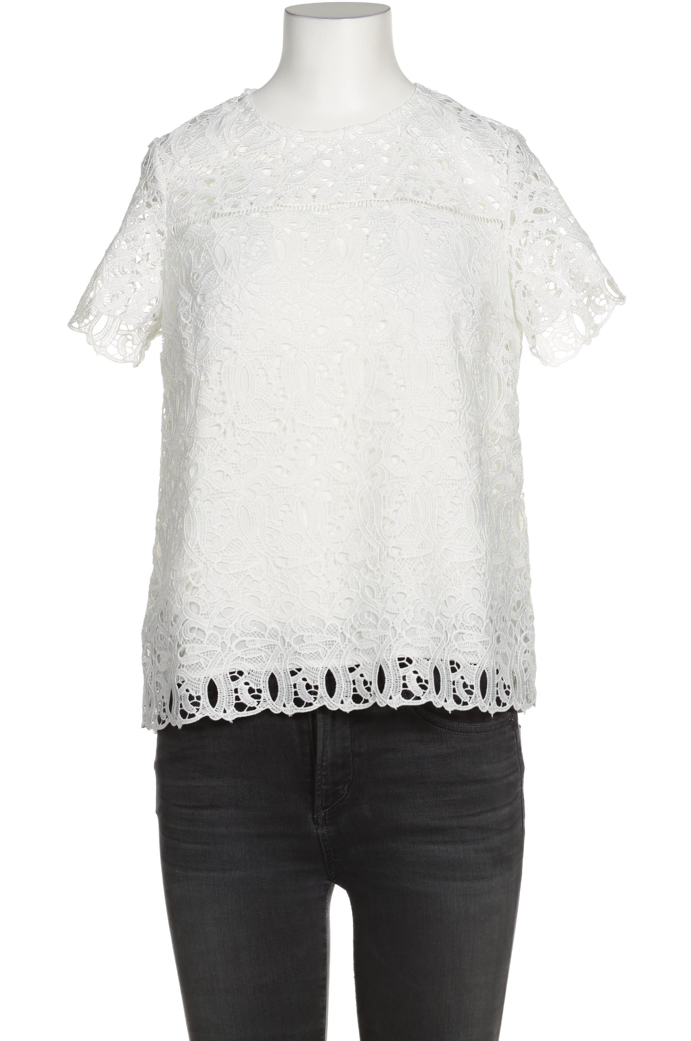 

Massimo Dutti Damen Bluse, weiß, Gr. 6