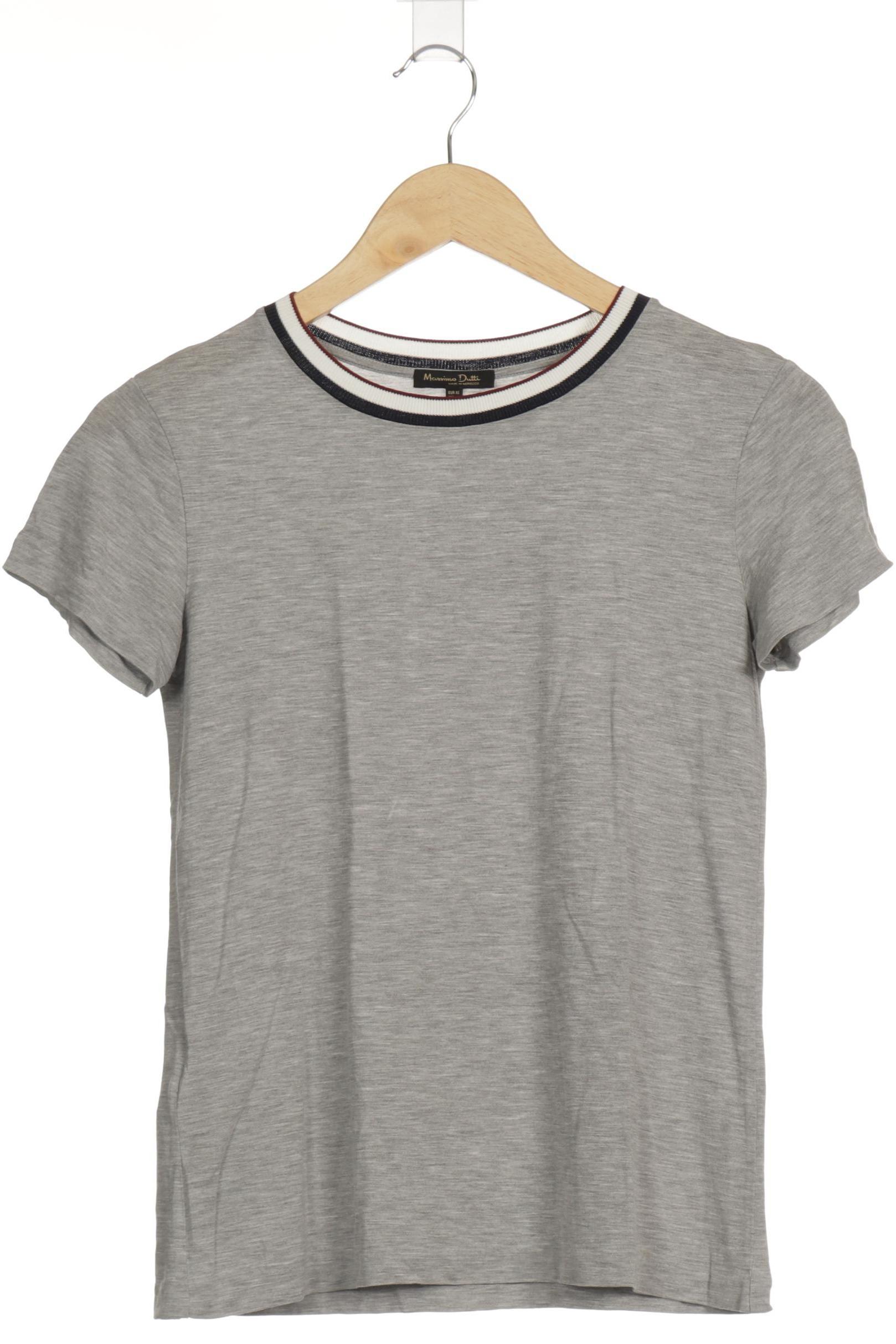 

Massimo Dutti Damen T-Shirt, grau, Gr.