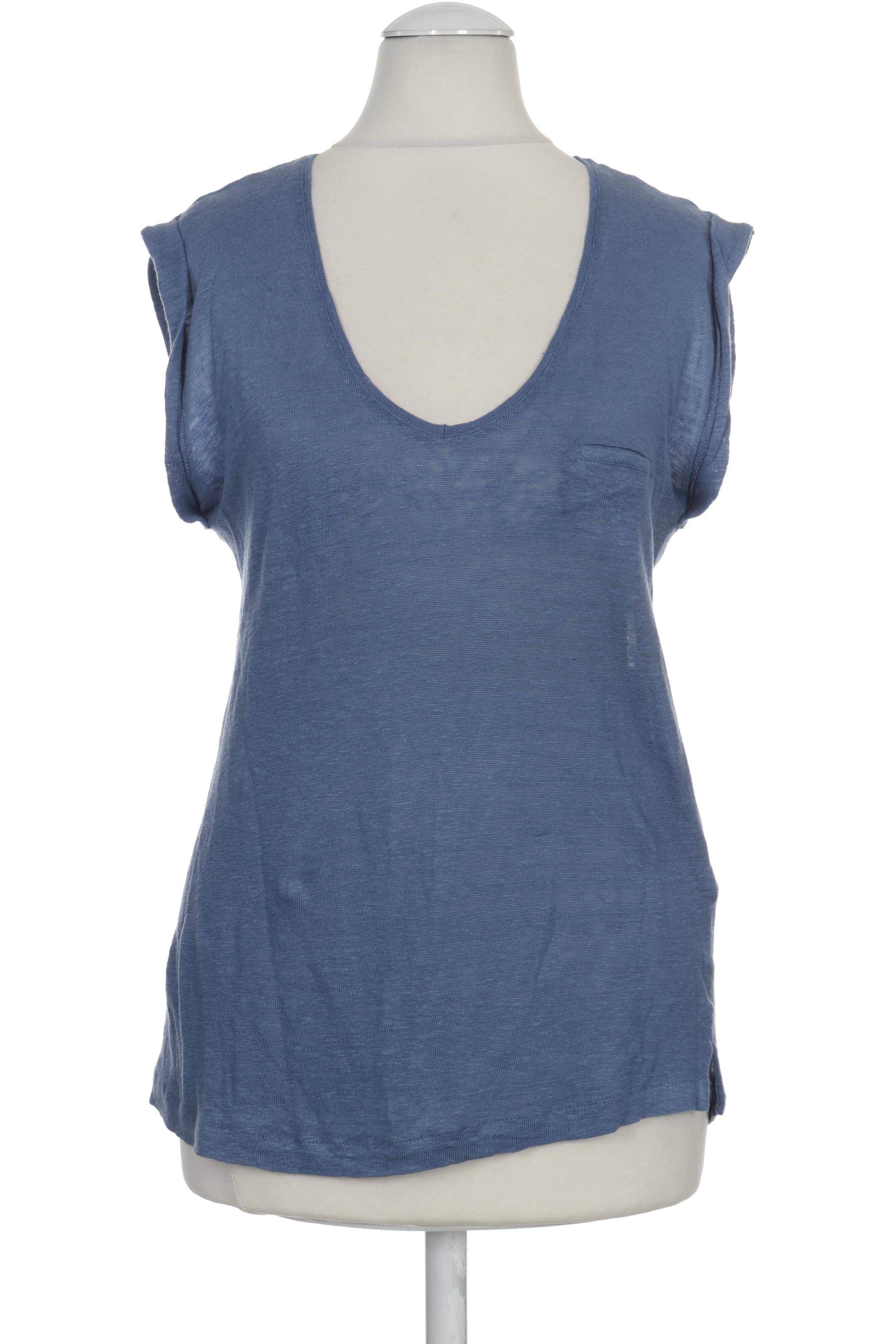 

Massimo Dutti Damen T-Shirt, blau, Gr.