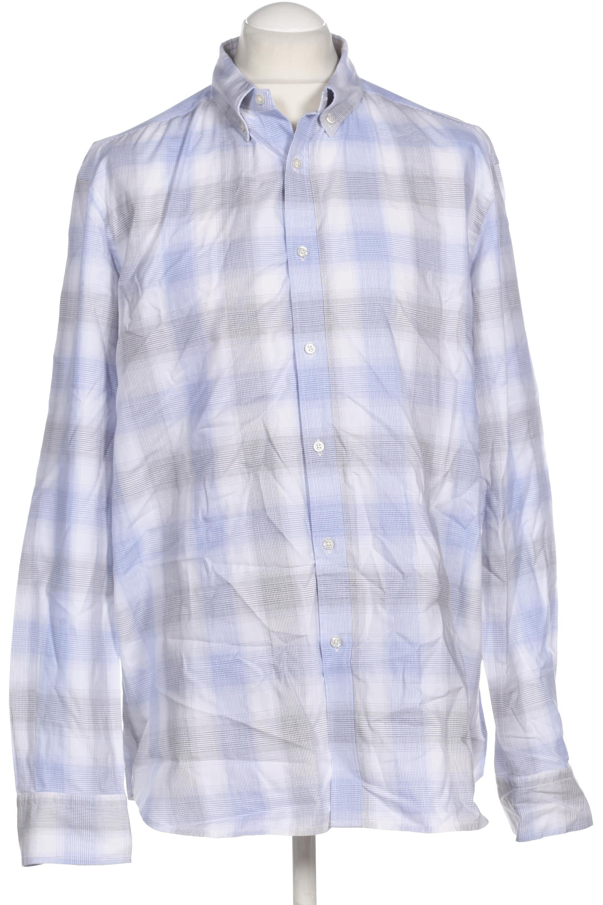 

Massimo Dutti Herren Hemd, blau, Gr.
