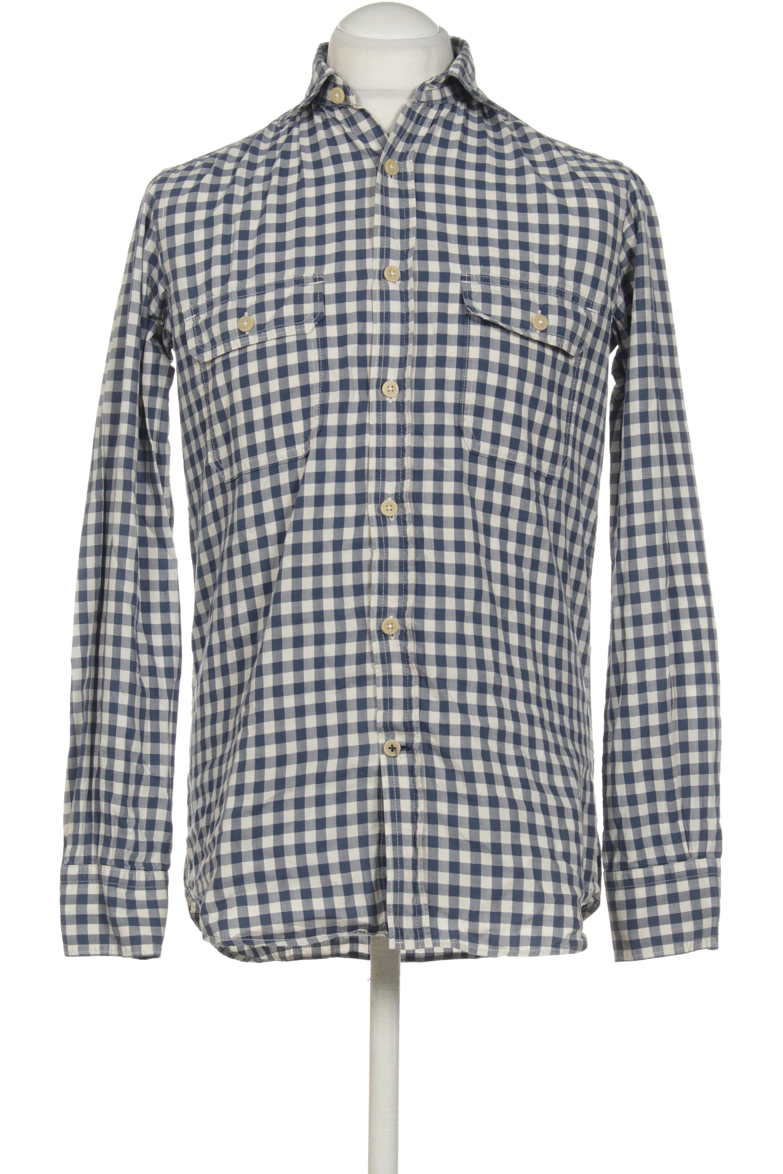 

Massimo Dutti Herren Hemd, blau, Gr.