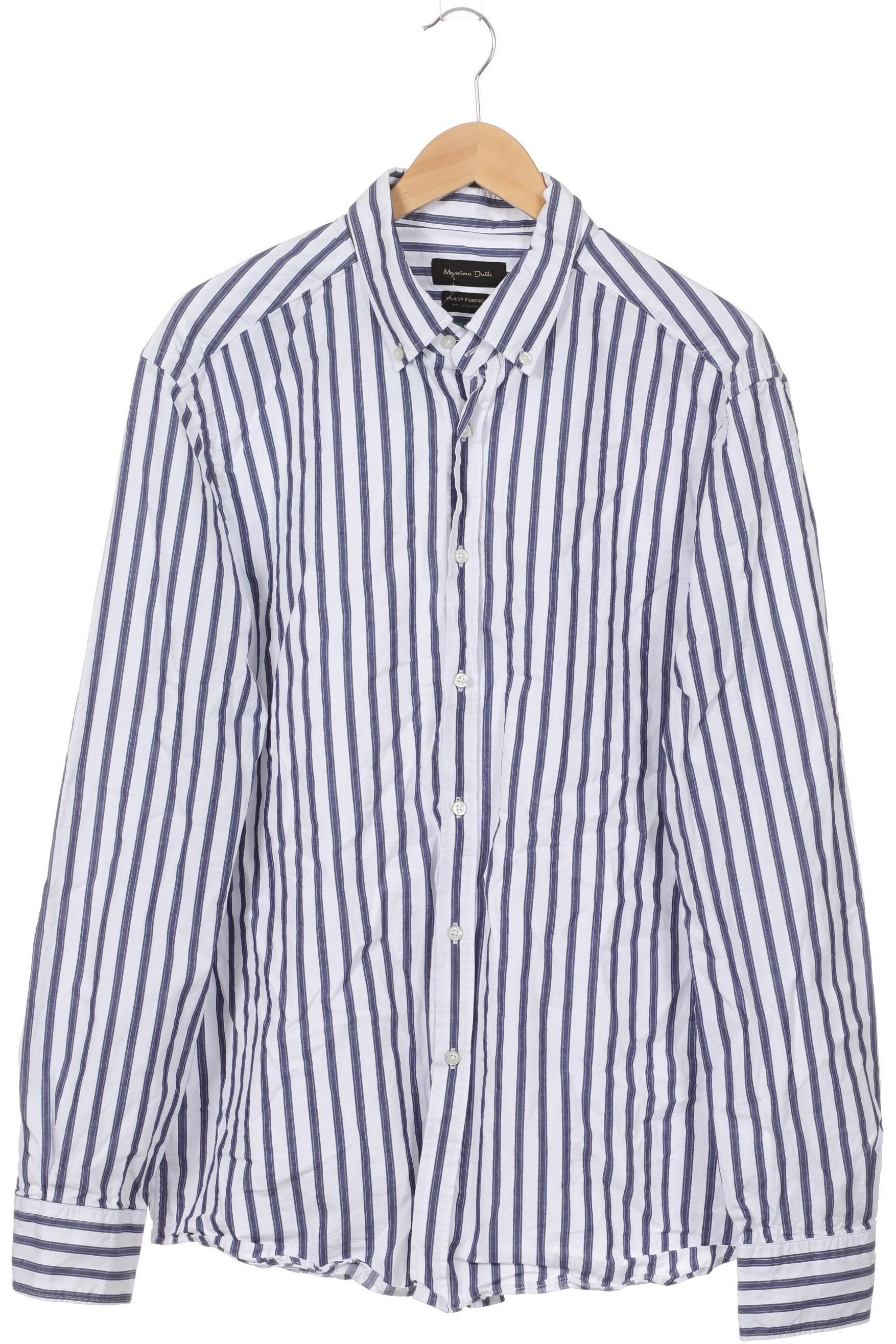 Thumbnail - Massimo Dutti Herren Hemd, weiß, Gr.