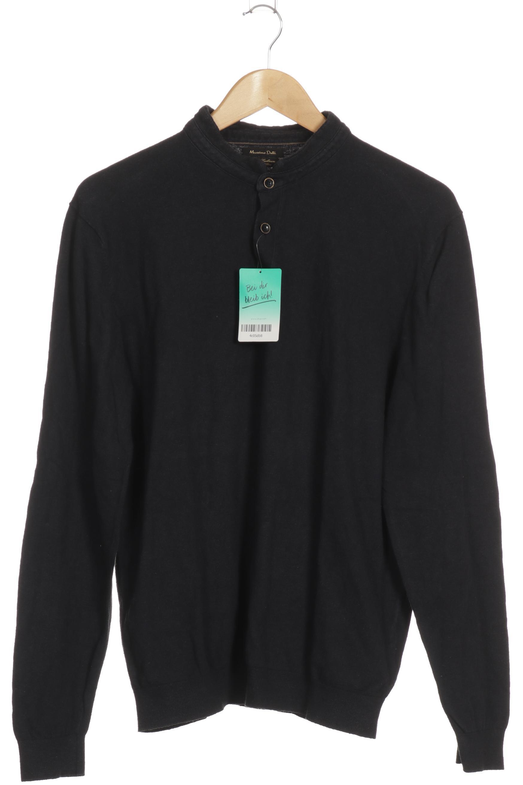 Thumbnail - Massimo Dutti Herren Langarmshirt, blau, Gr.