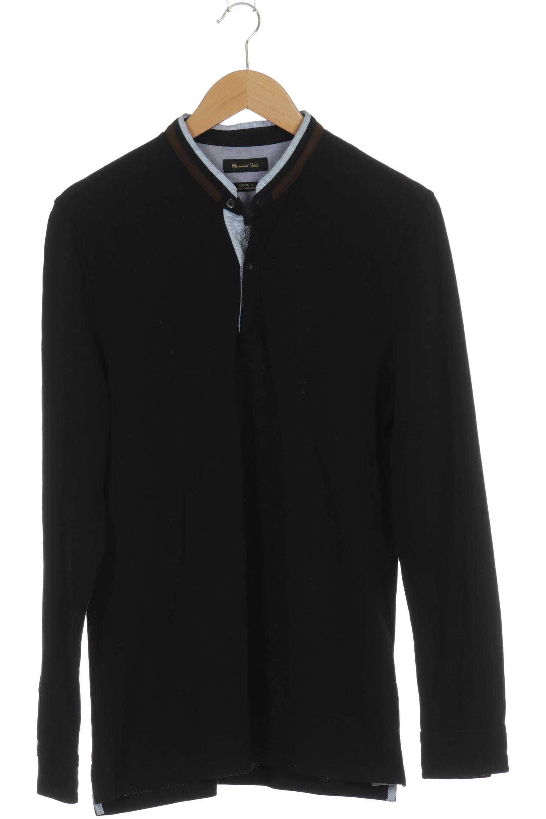 

Massimo Dutti Herren Langarmshirt, blau, Gr.