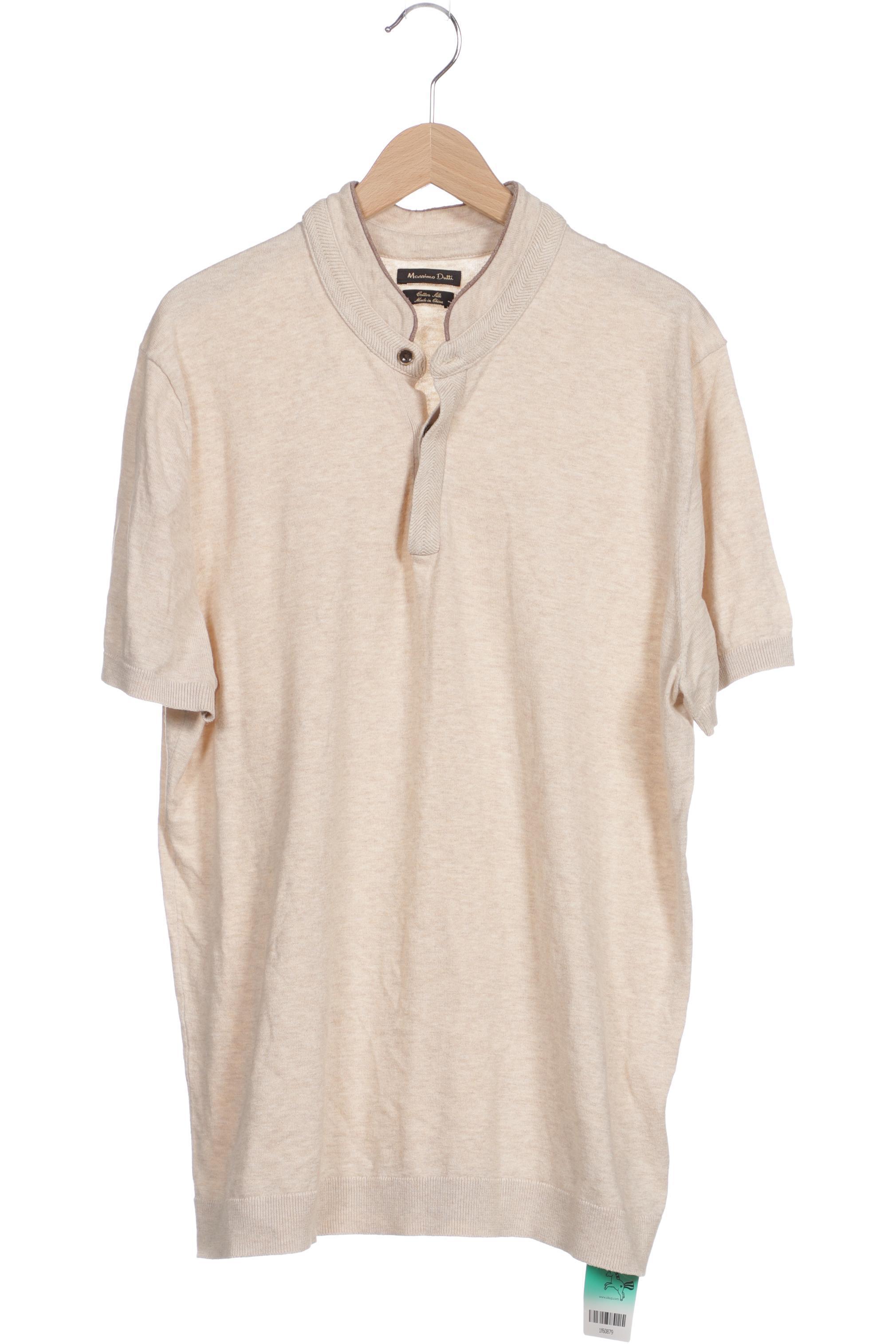 Thumbnail - Massimo Dutti Herren Poloshirt, beige, Gr.