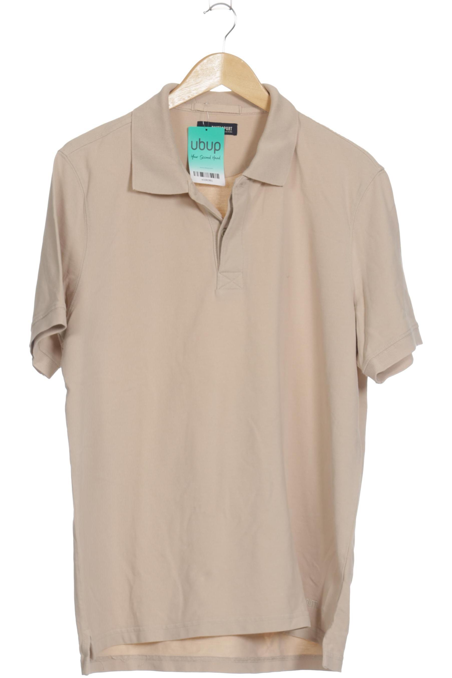 

Massimo Dutti Herren Poloshirt, beige, Gr.