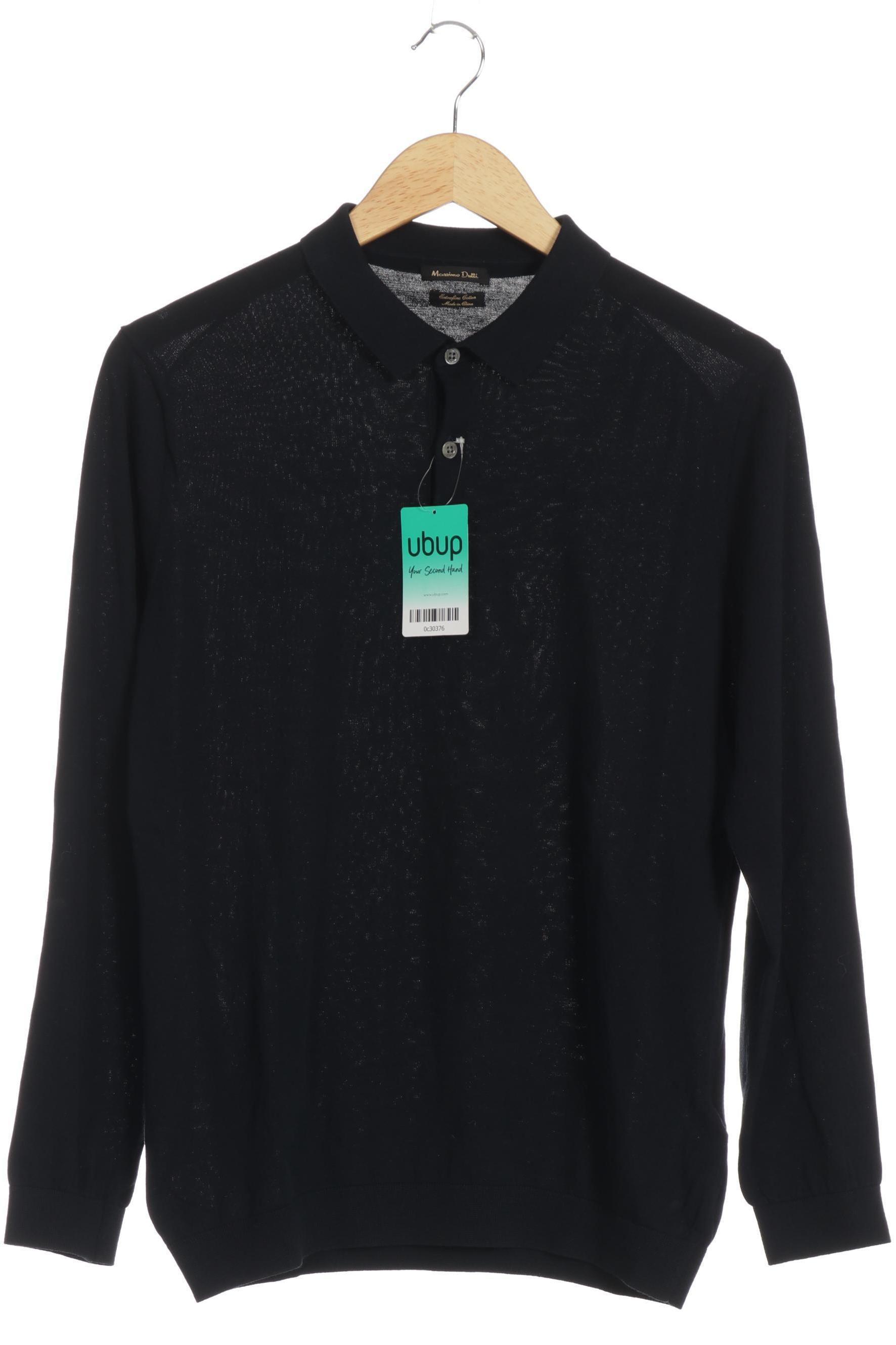 

Massimo Dutti Herren Pullover, blau, Gr.