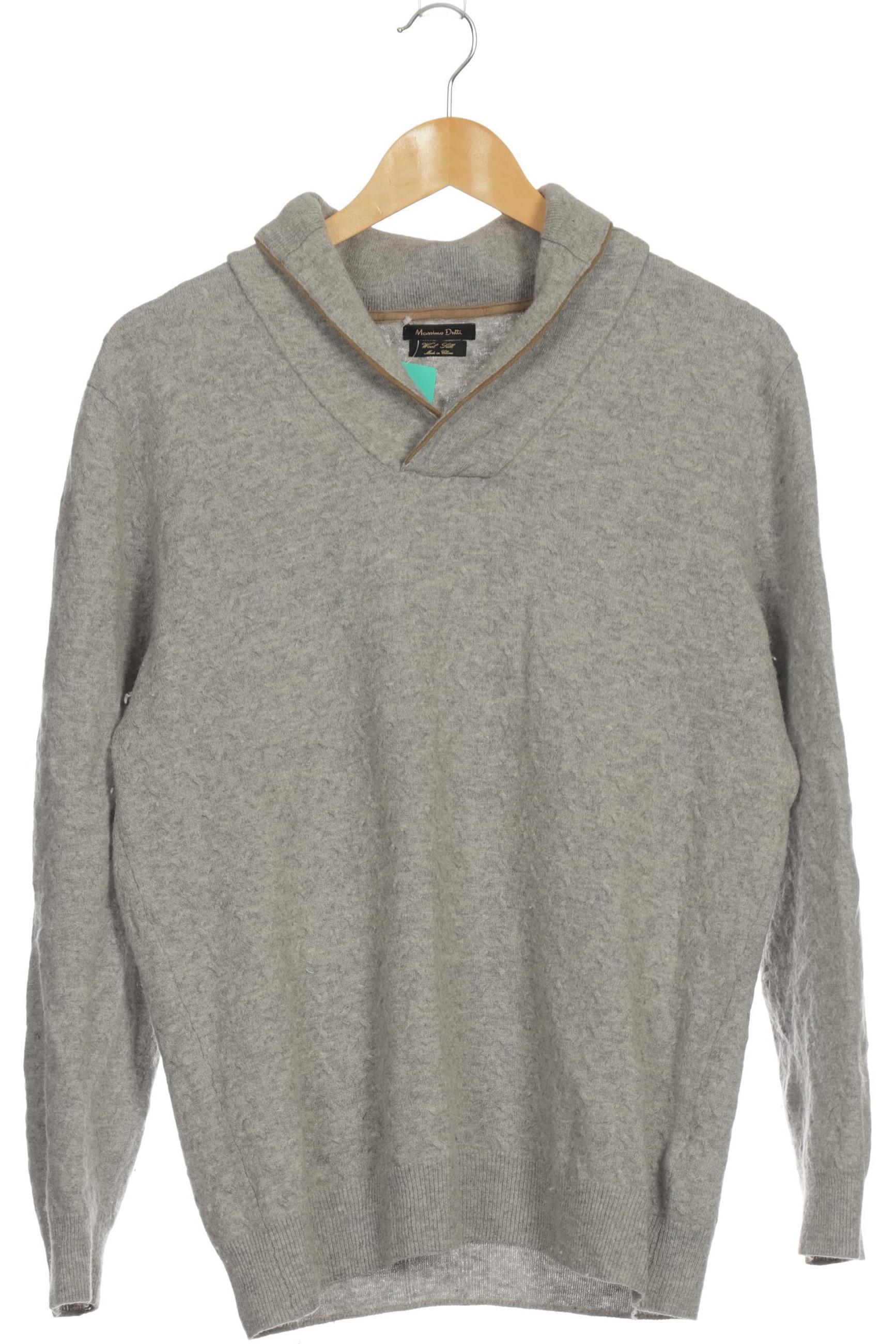 

Massimo Dutti Herren Pullover, grau, Gr.