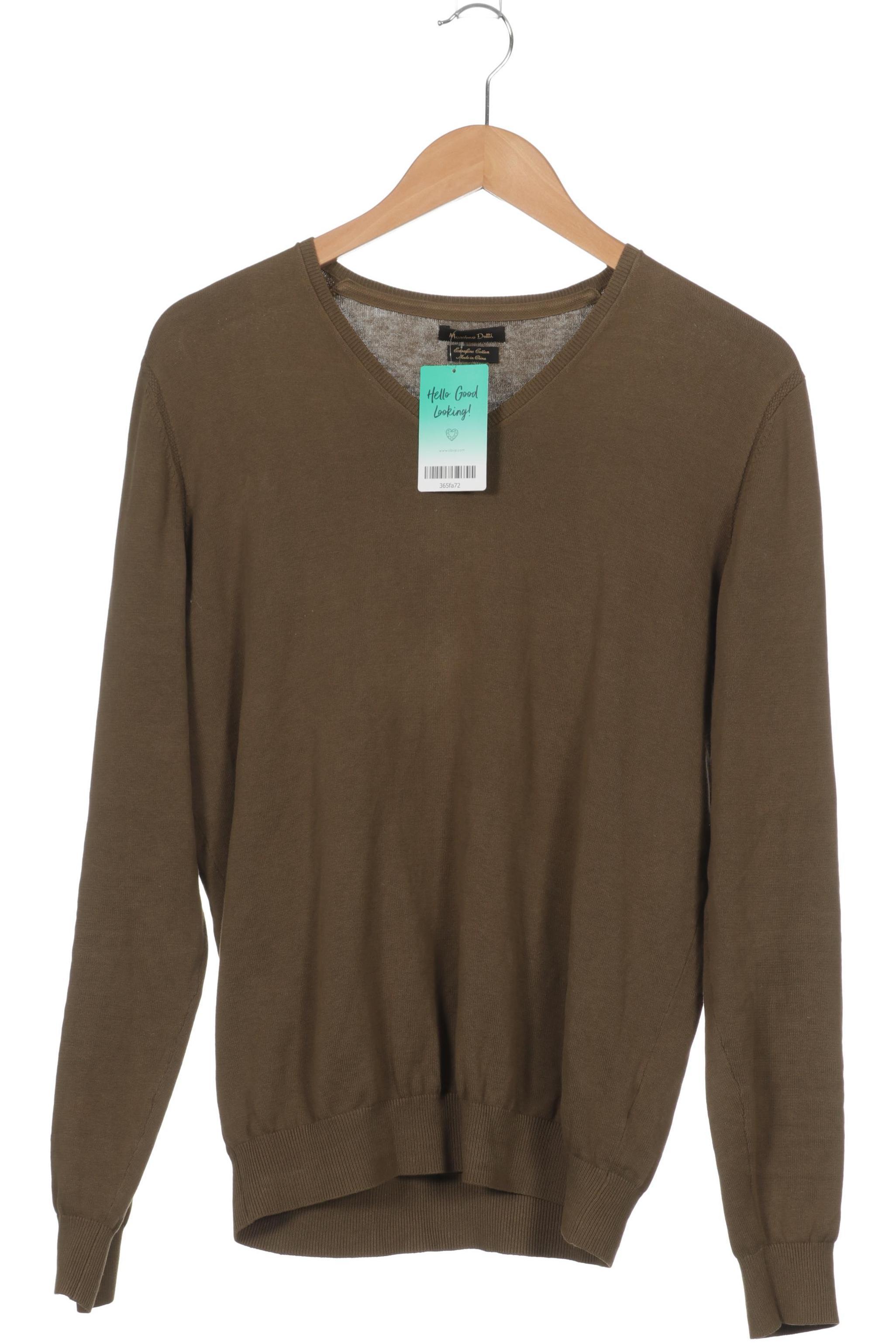 

Massimo Dutti Herren Pullover, grün, Gr.