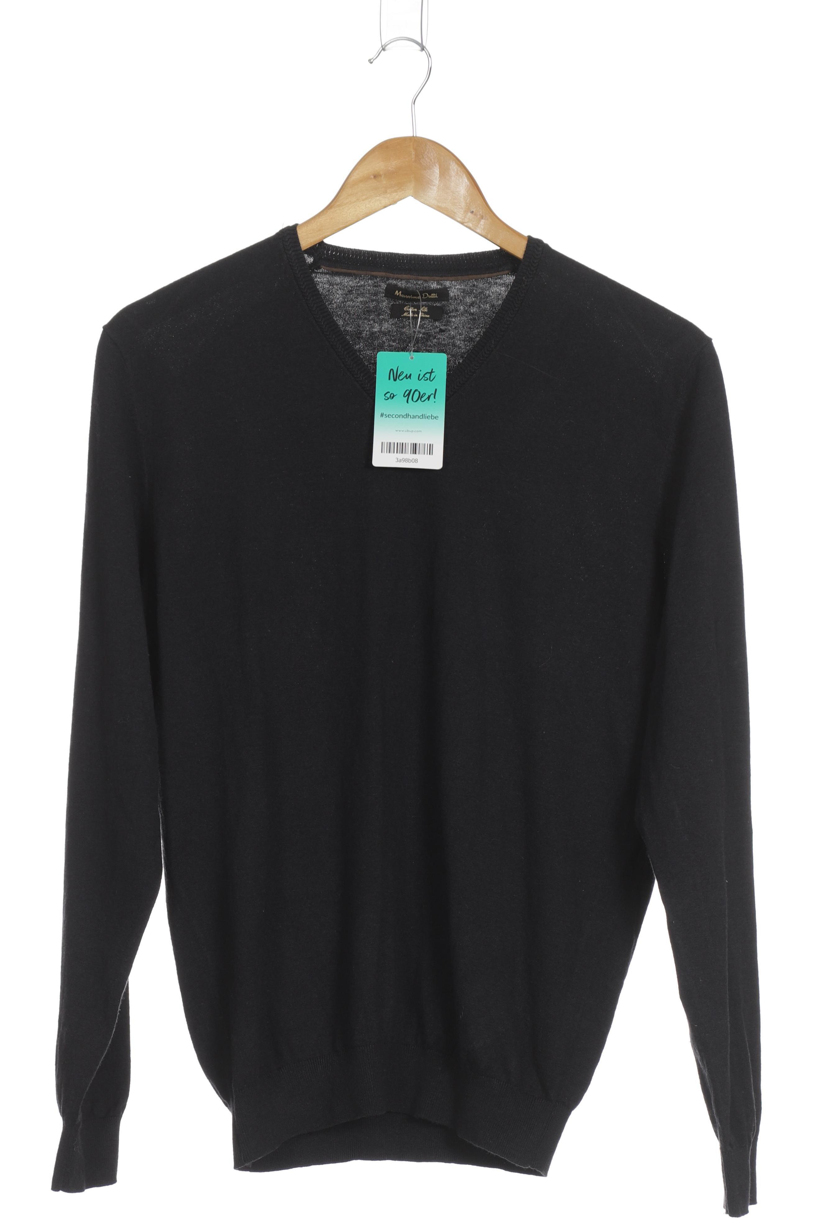 

Massimo Dutti Herren Pullover, blau, Gr.