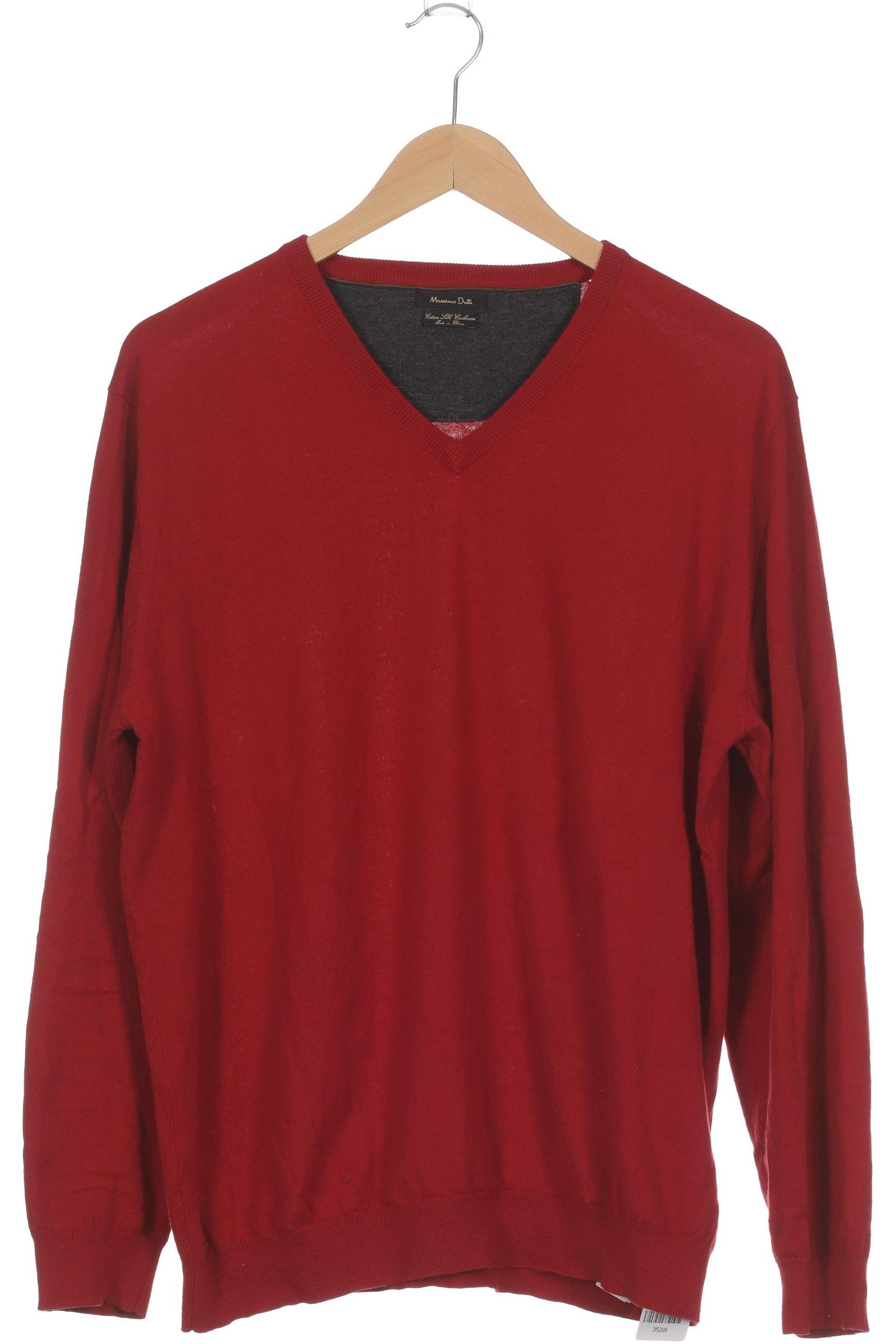 

Massimo Dutti Herren Pullover, rot, Gr.