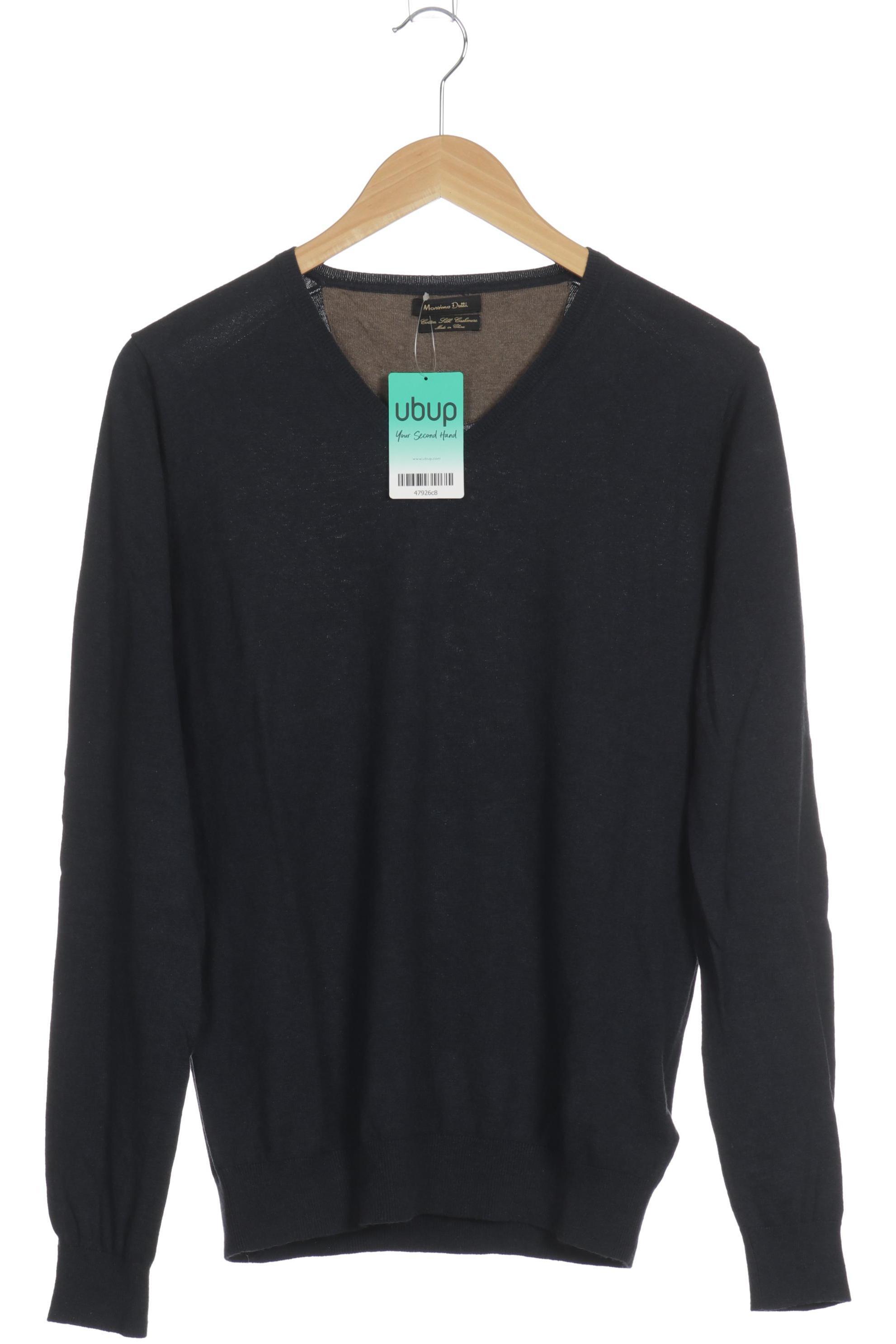 

Massimo Dutti Herren Pullover, blau, Gr.