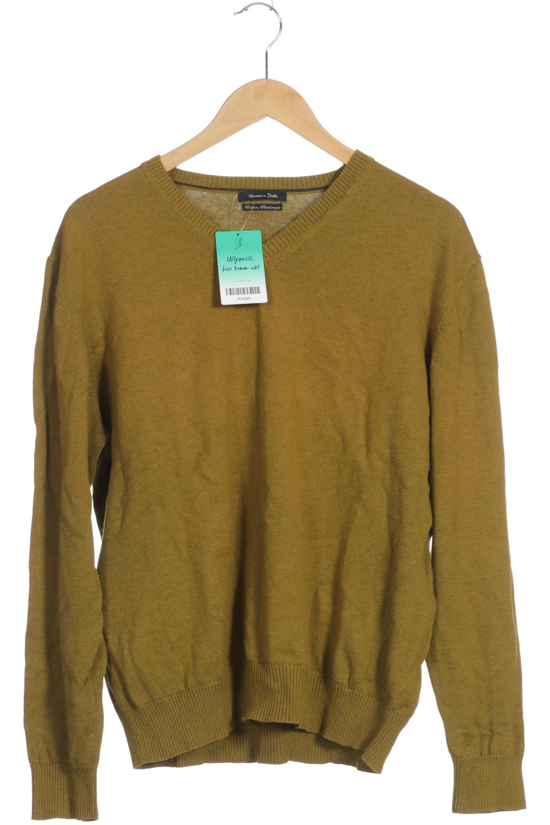 

Massimo Dutti Herren Pullover, grün, Gr.