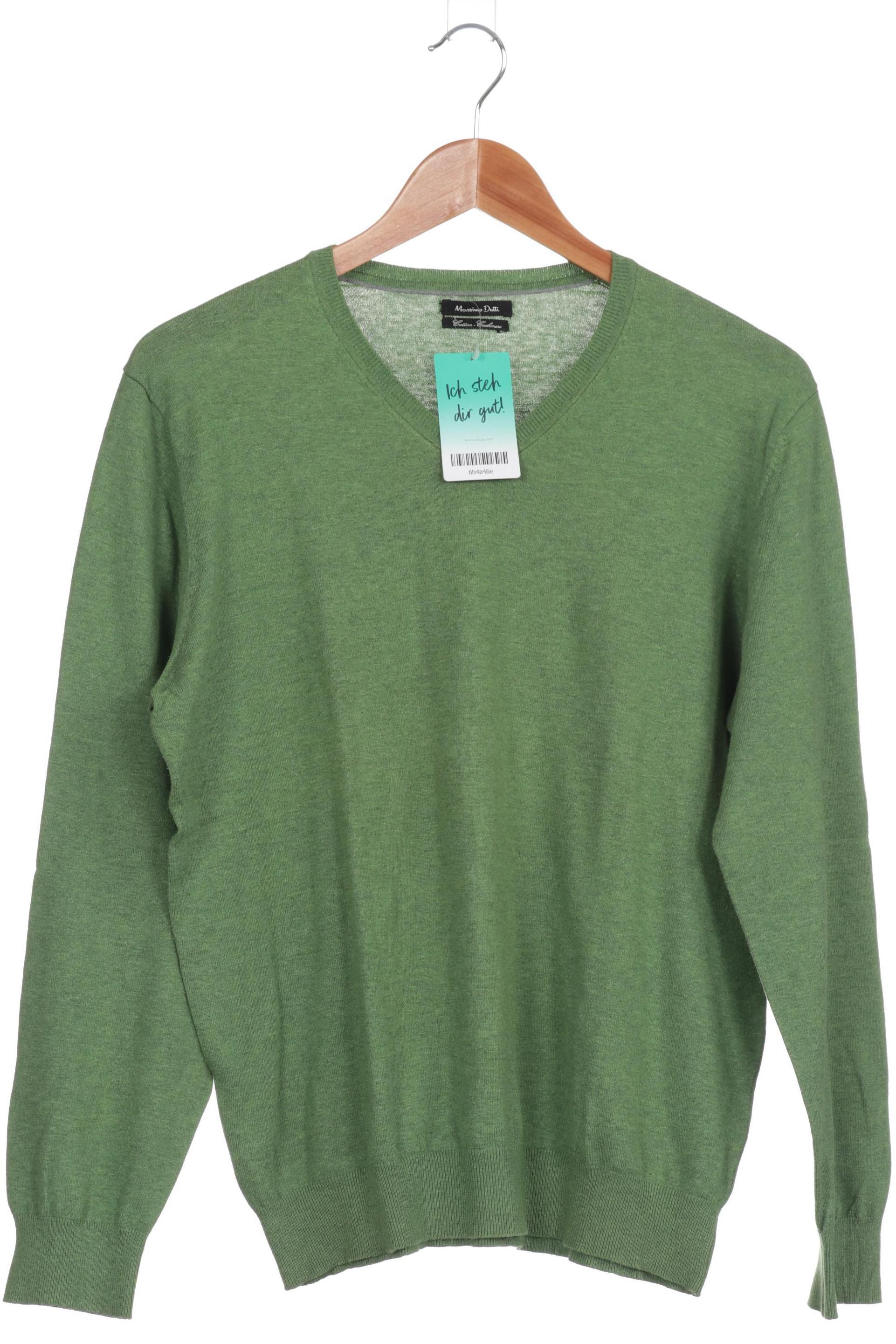 

Massimo Dutti Herren Pullover, grün, Gr.