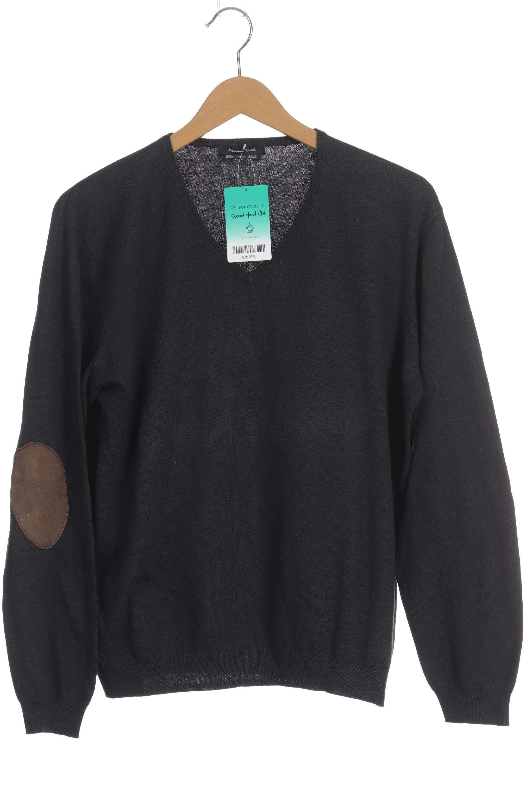 

Massimo Dutti Herren Pullover, blau, Gr.