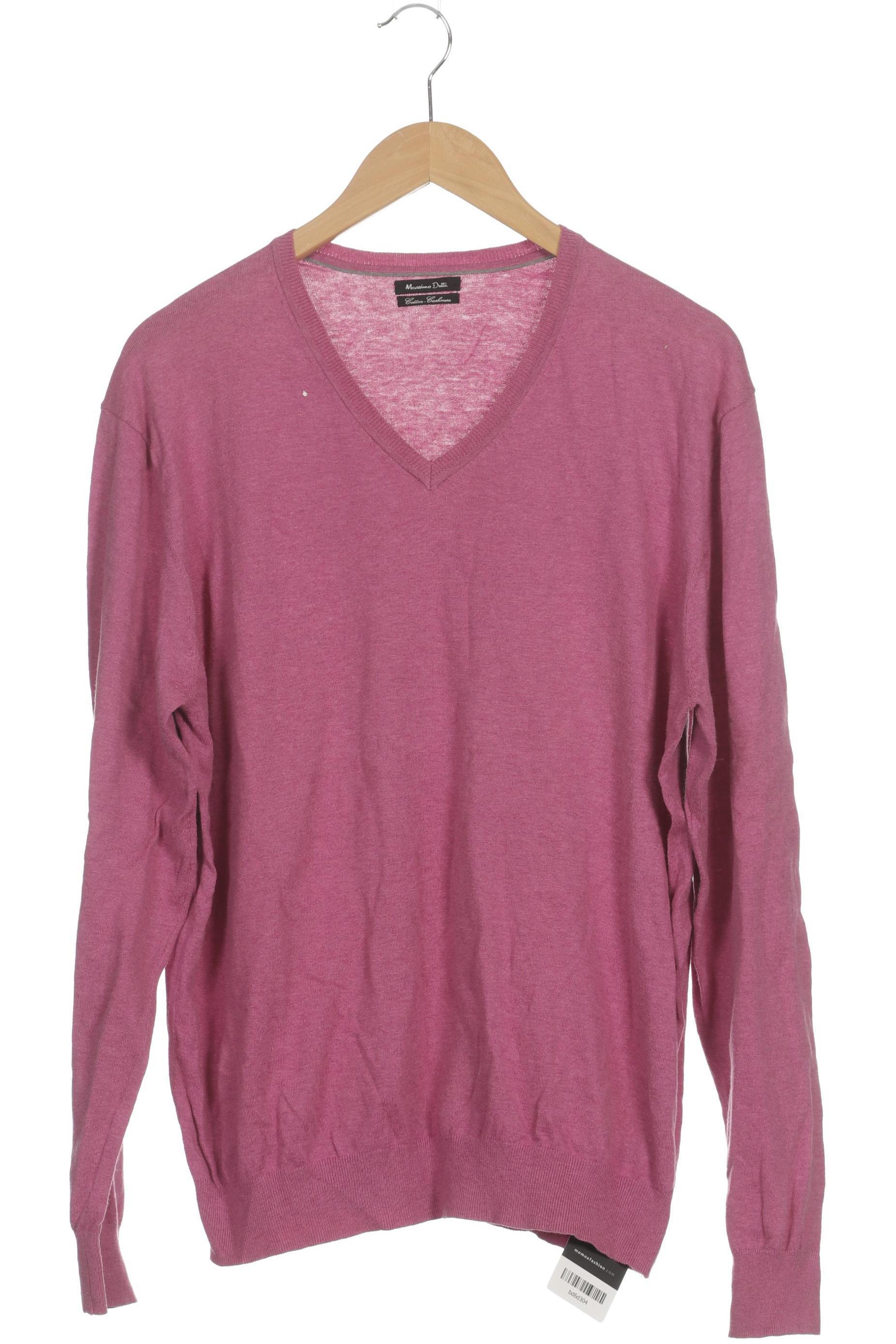 

Massimo Dutti Herren Pullover, pink, Gr.