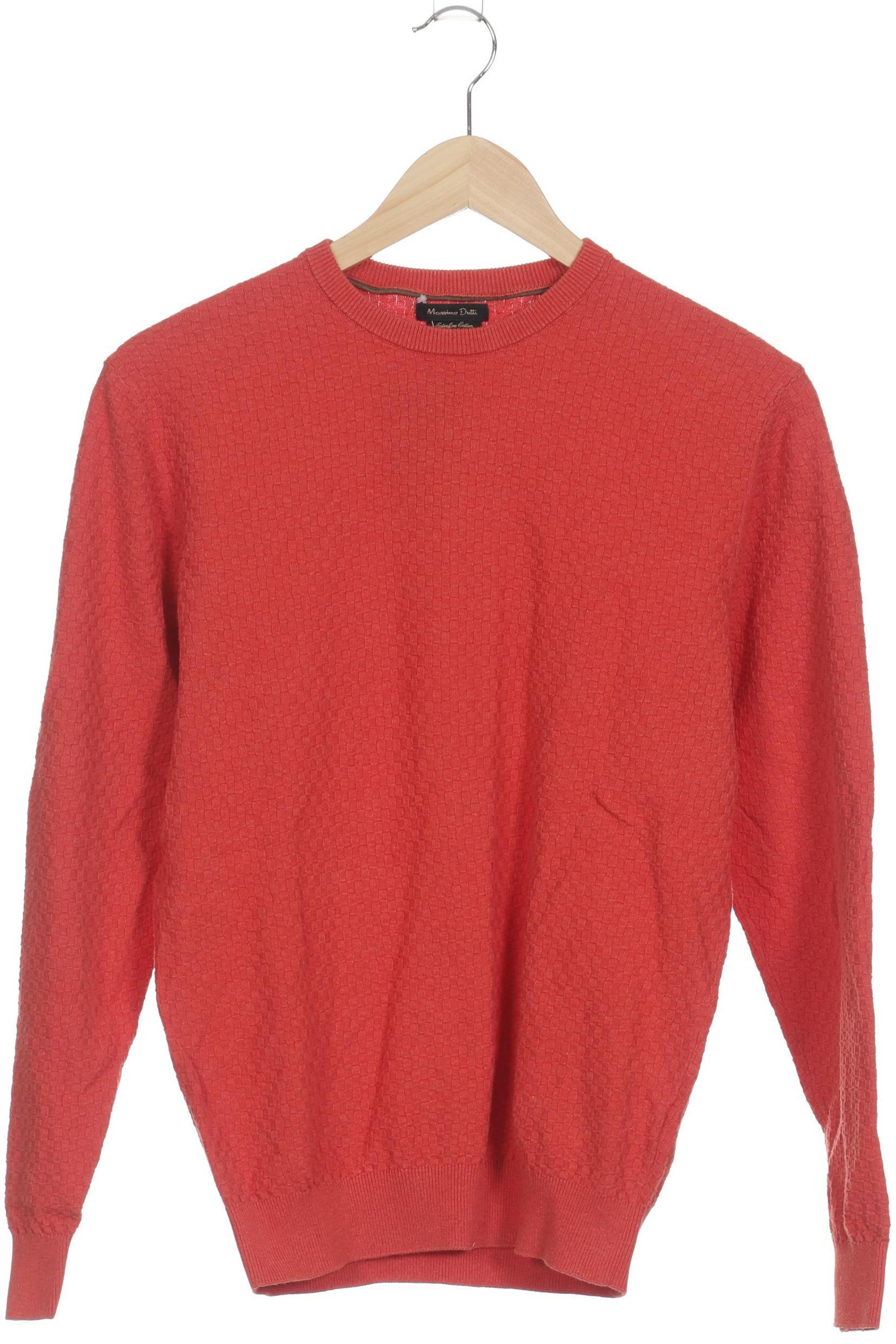 

Massimo Dutti Herren Pullover, orange, Gr.