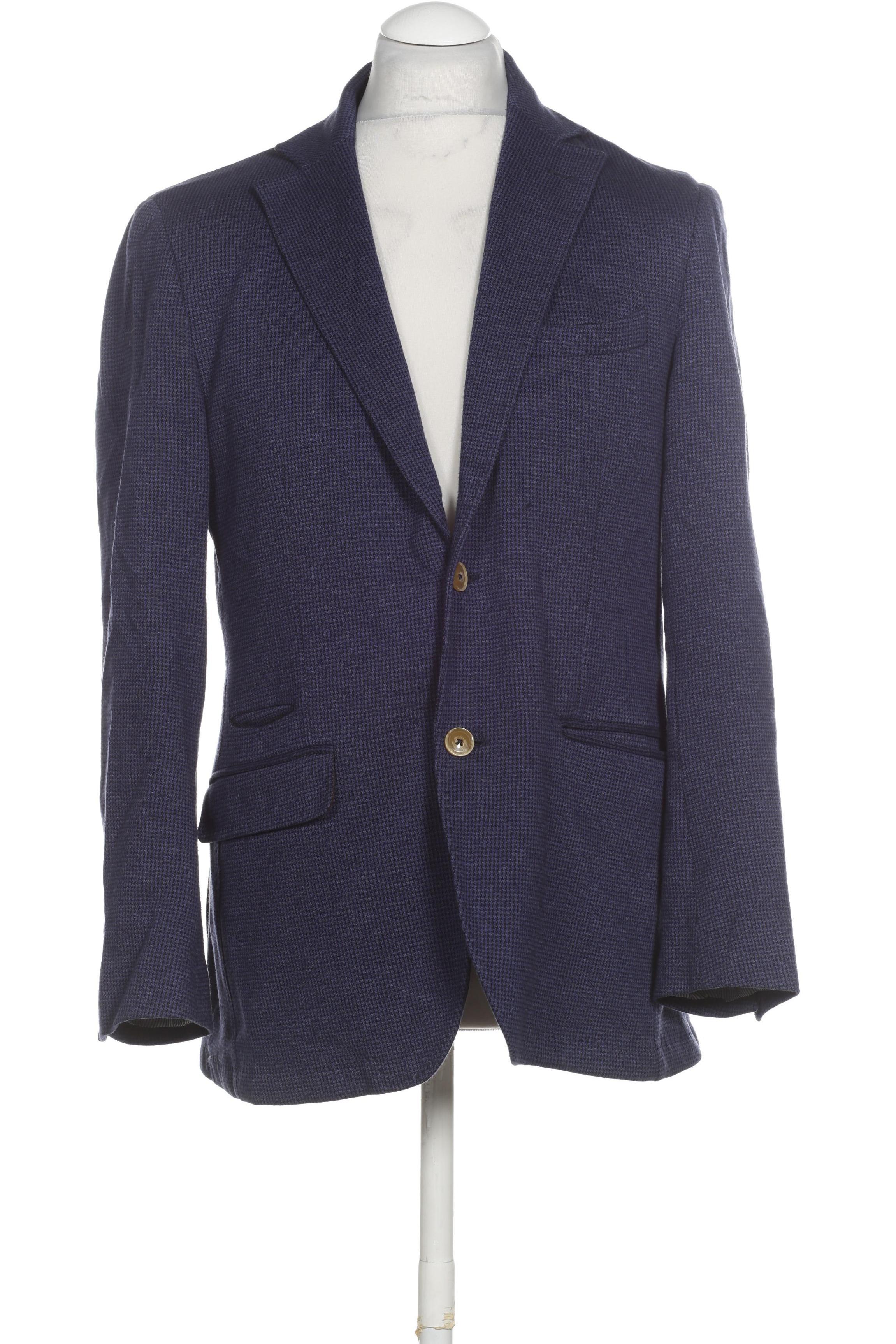 Thumbnail - Massimo Dutti Herren Sakko, blau, Gr. 50