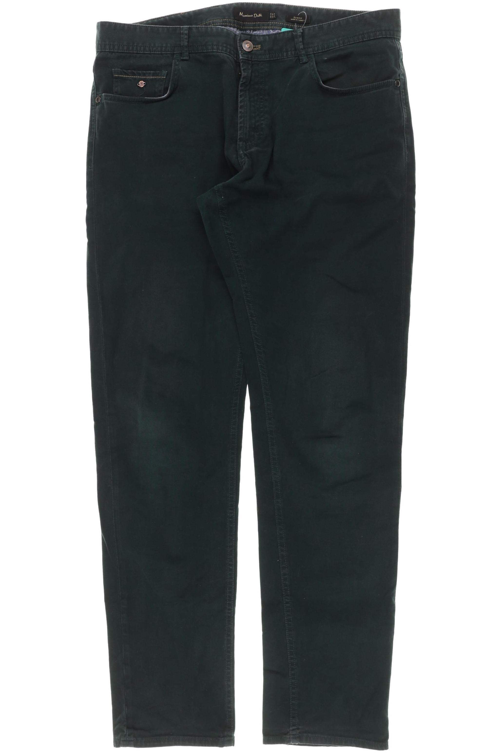 

Massimo Dutti Herren Stoffhose, grün, Gr. 34