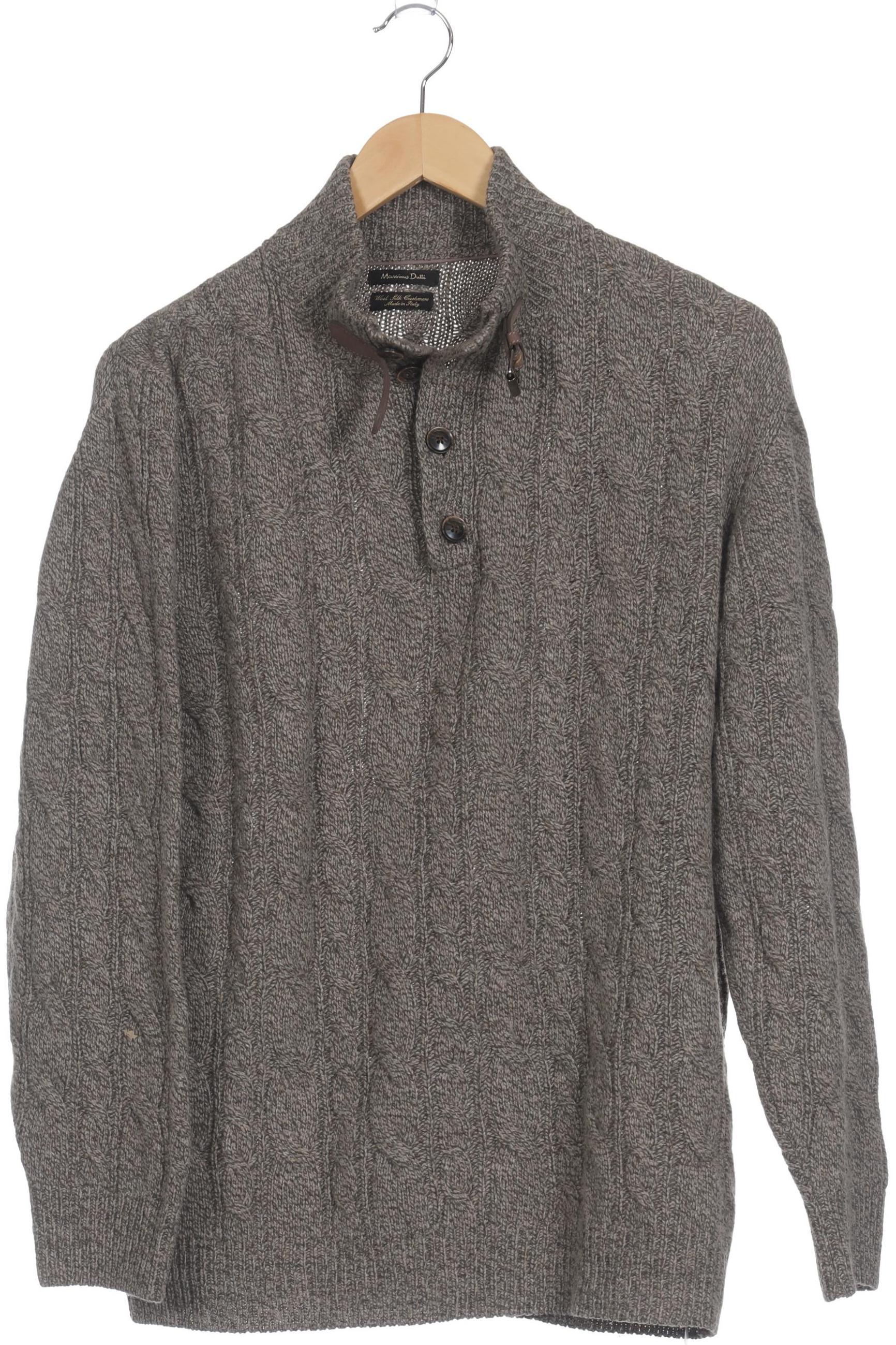 

Massimo Dutti Herren Pullover, grün, Gr.